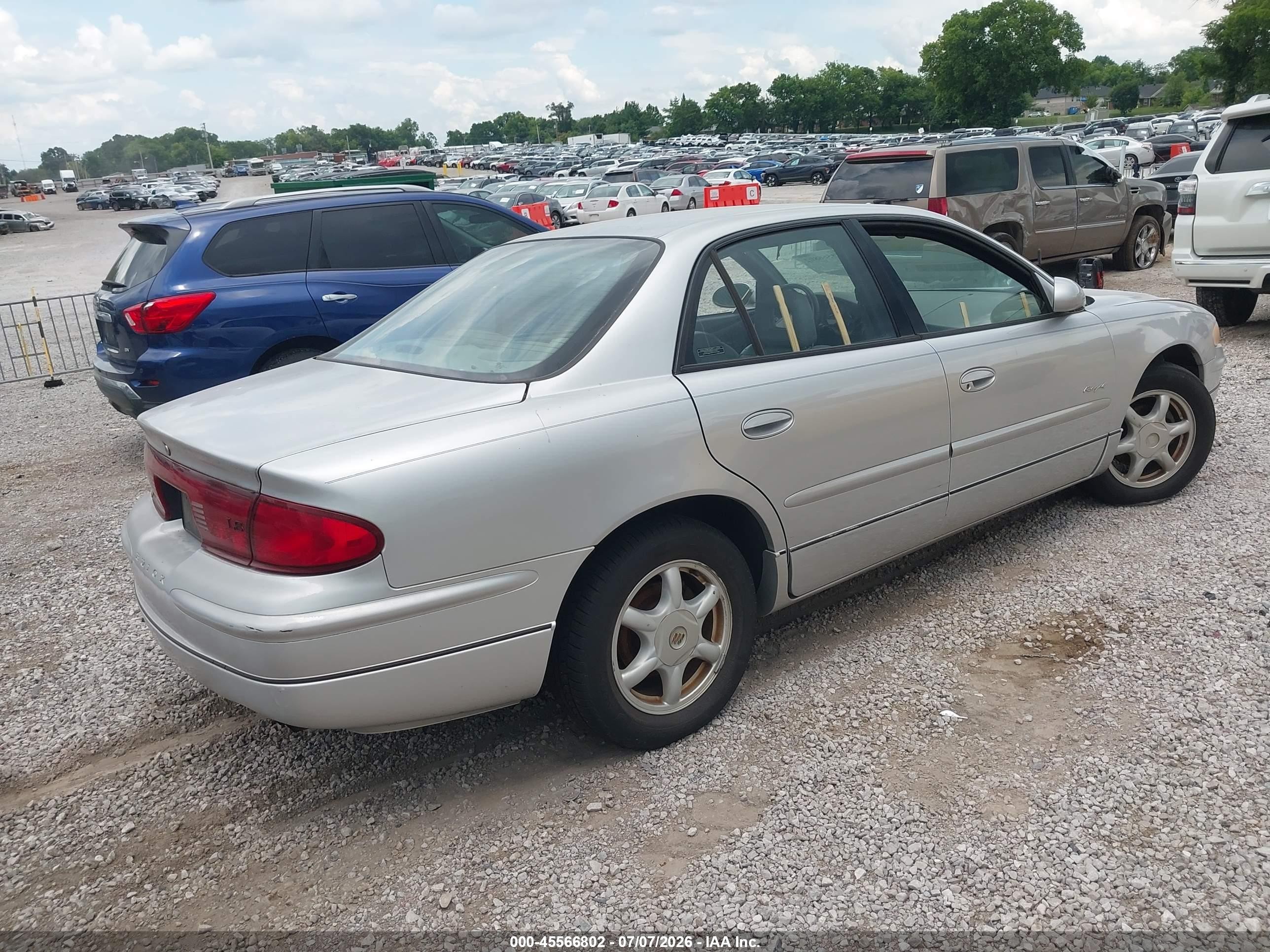 2001 Buick Regal Ls Silver vin: 2G4WB55K311315646