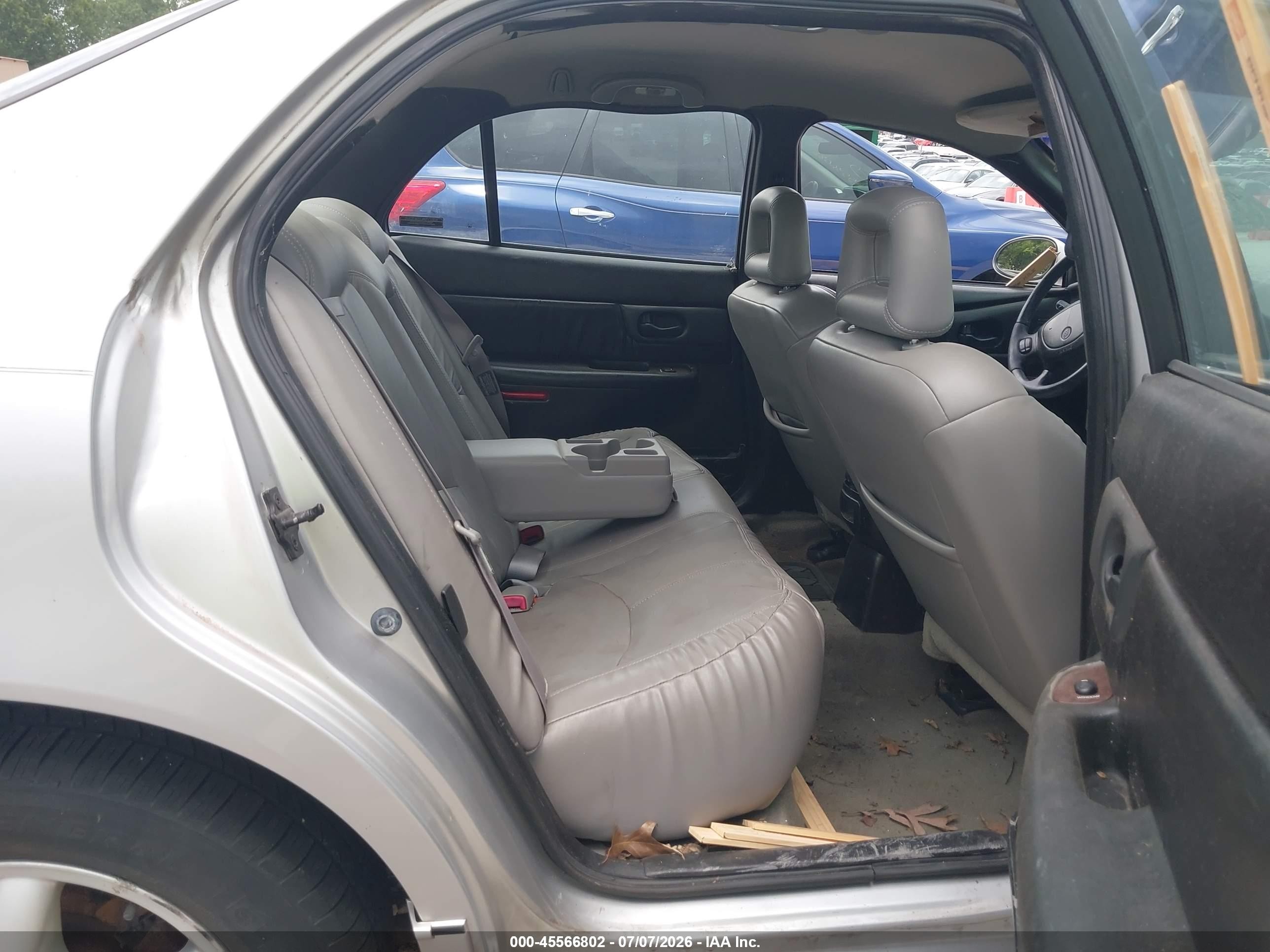 2001 Buick Regal Ls Silver vin: 2G4WB55K311315646