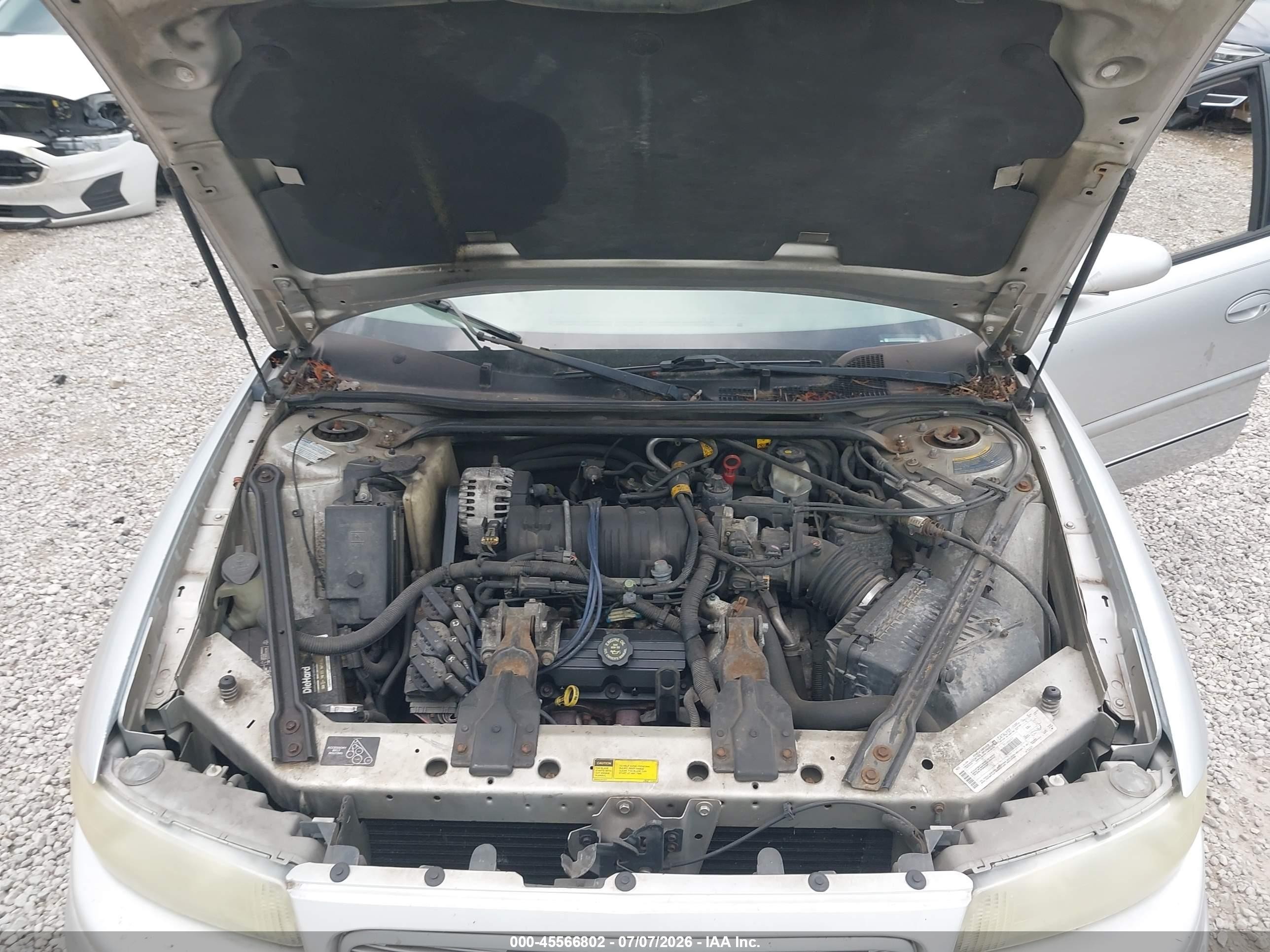 2001 Buick Regal Ls Silver vin: 2G4WB55K311315646