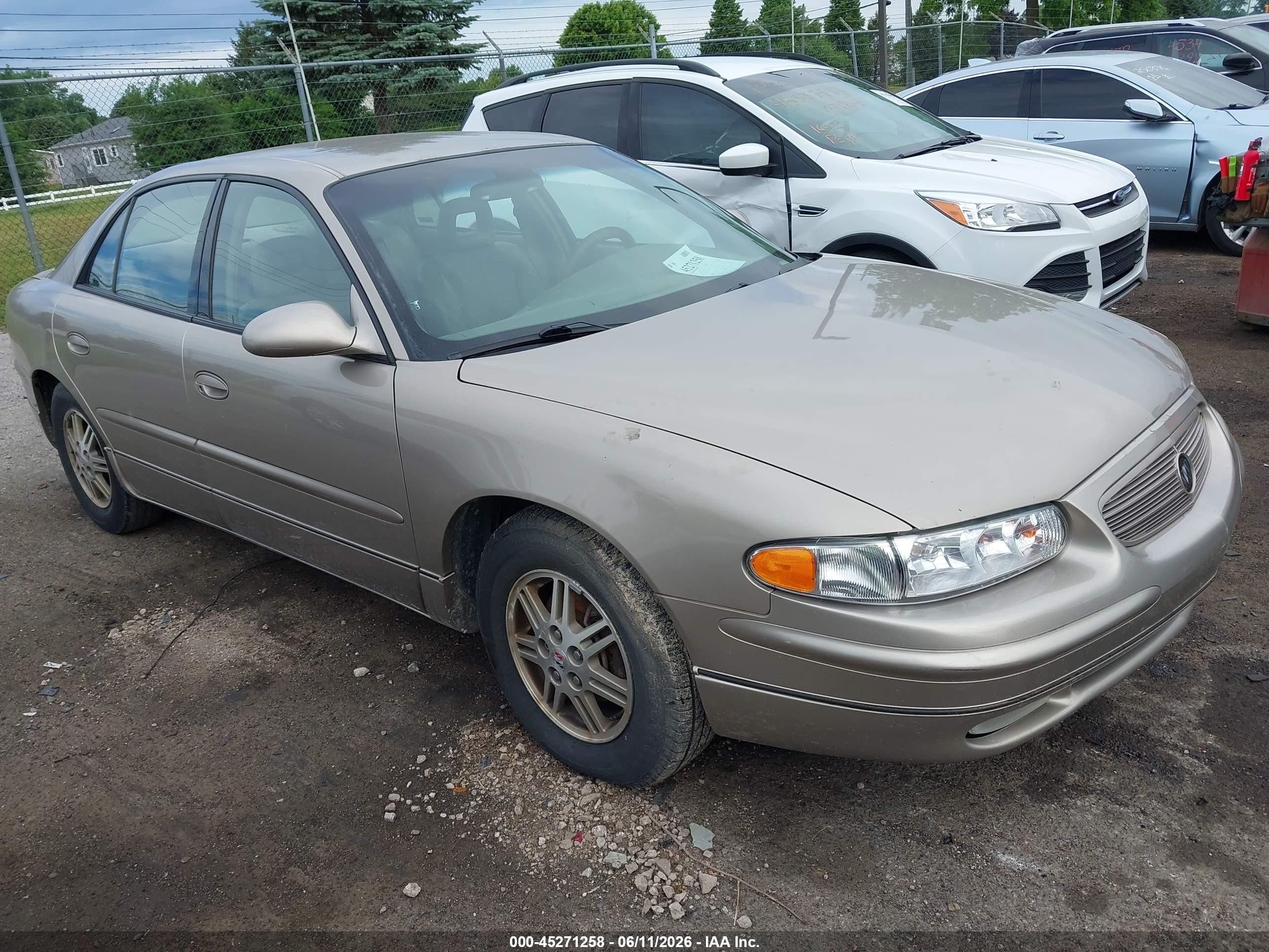 2002 Buick Regal Ls Champagne vin: 2G4WB55K321221168