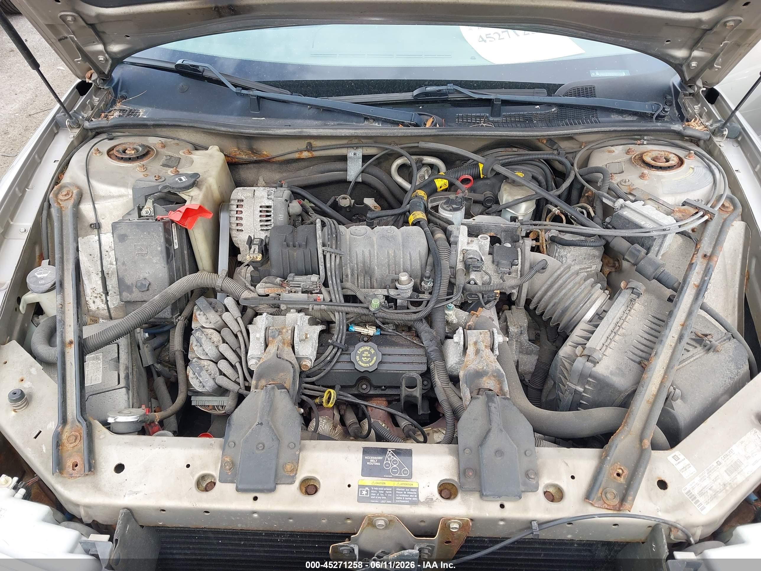 2002 Buick Regal Ls Champagne vin: 2G4WB55K321221168