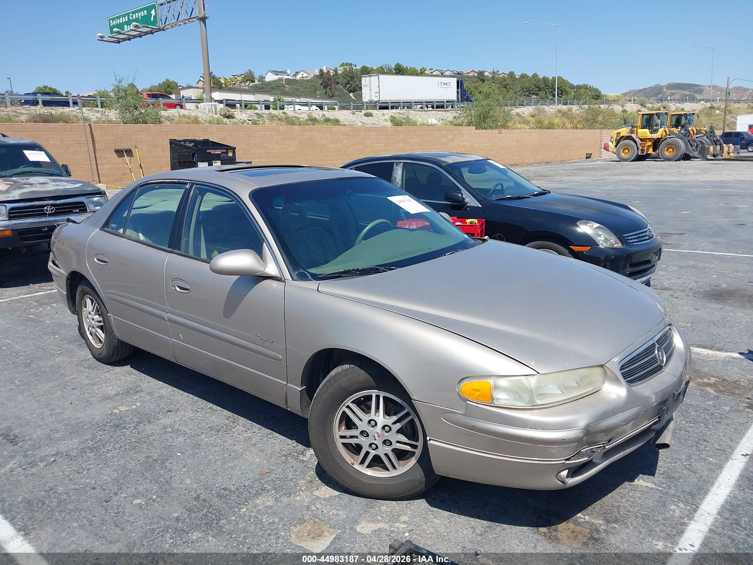 2000 Buick Regal Ls Beige vin: 2G4WB55K3Y1218019