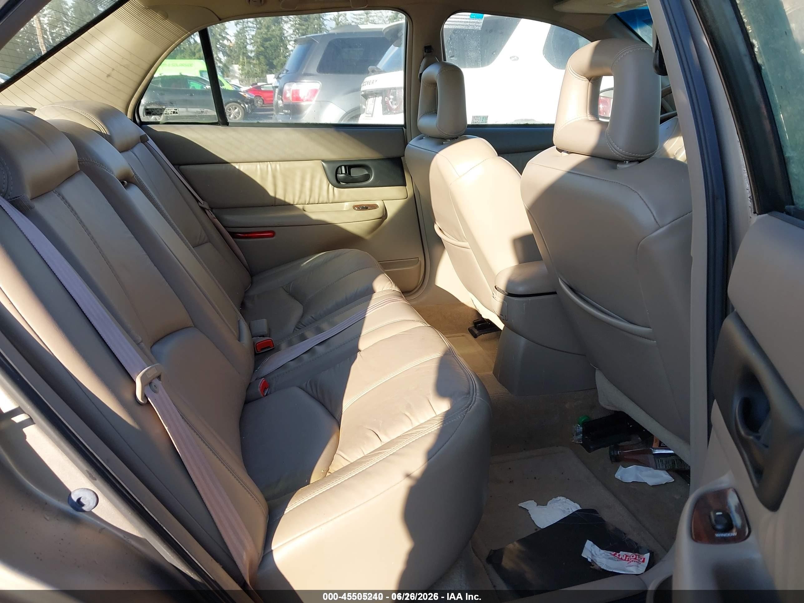 2000 Buick Regal Ls Tan vin: 2G4WB55K3Y1355302
