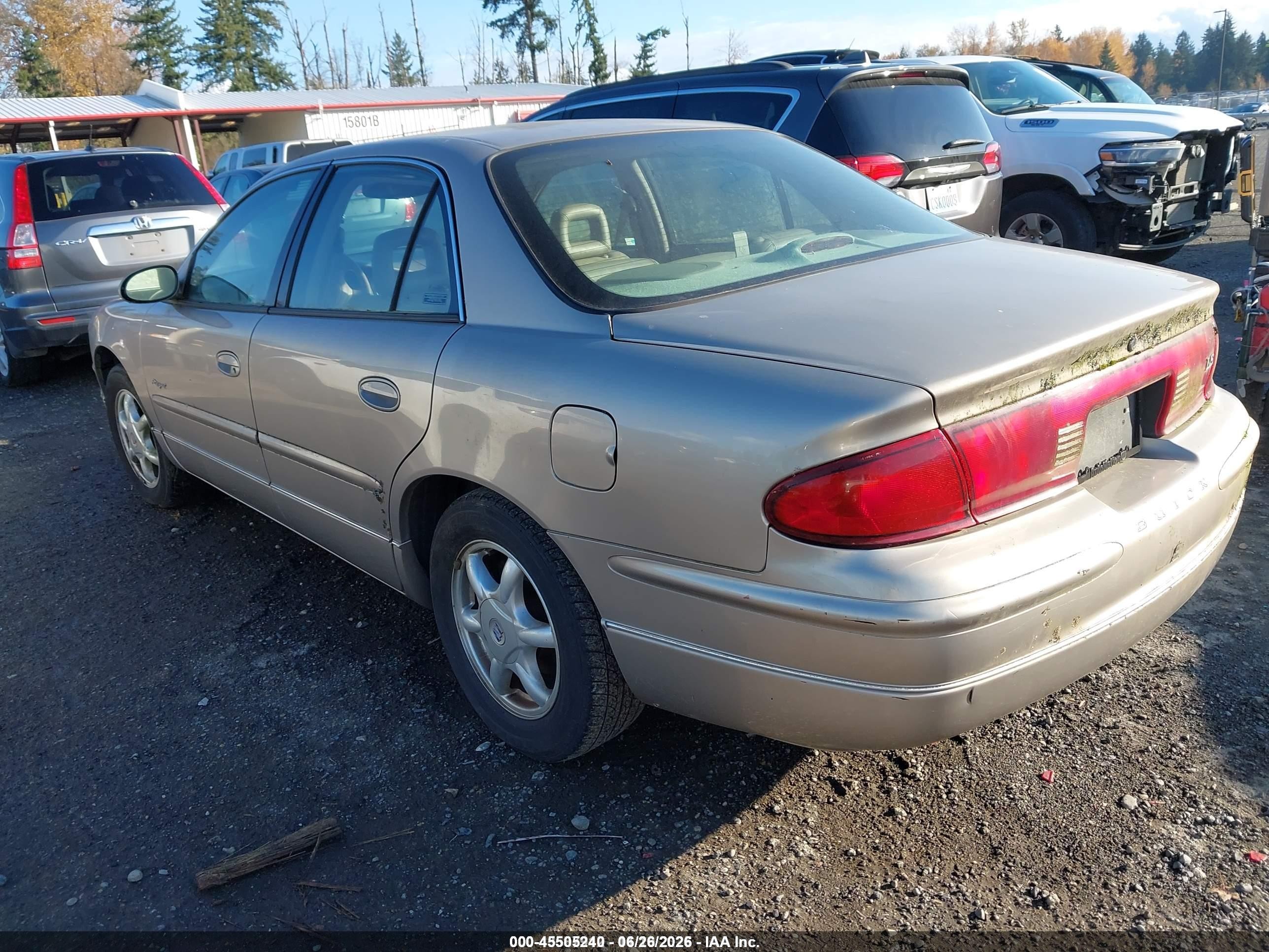 2000 Buick Regal Ls Tan vin: 2G4WB55K3Y1355302