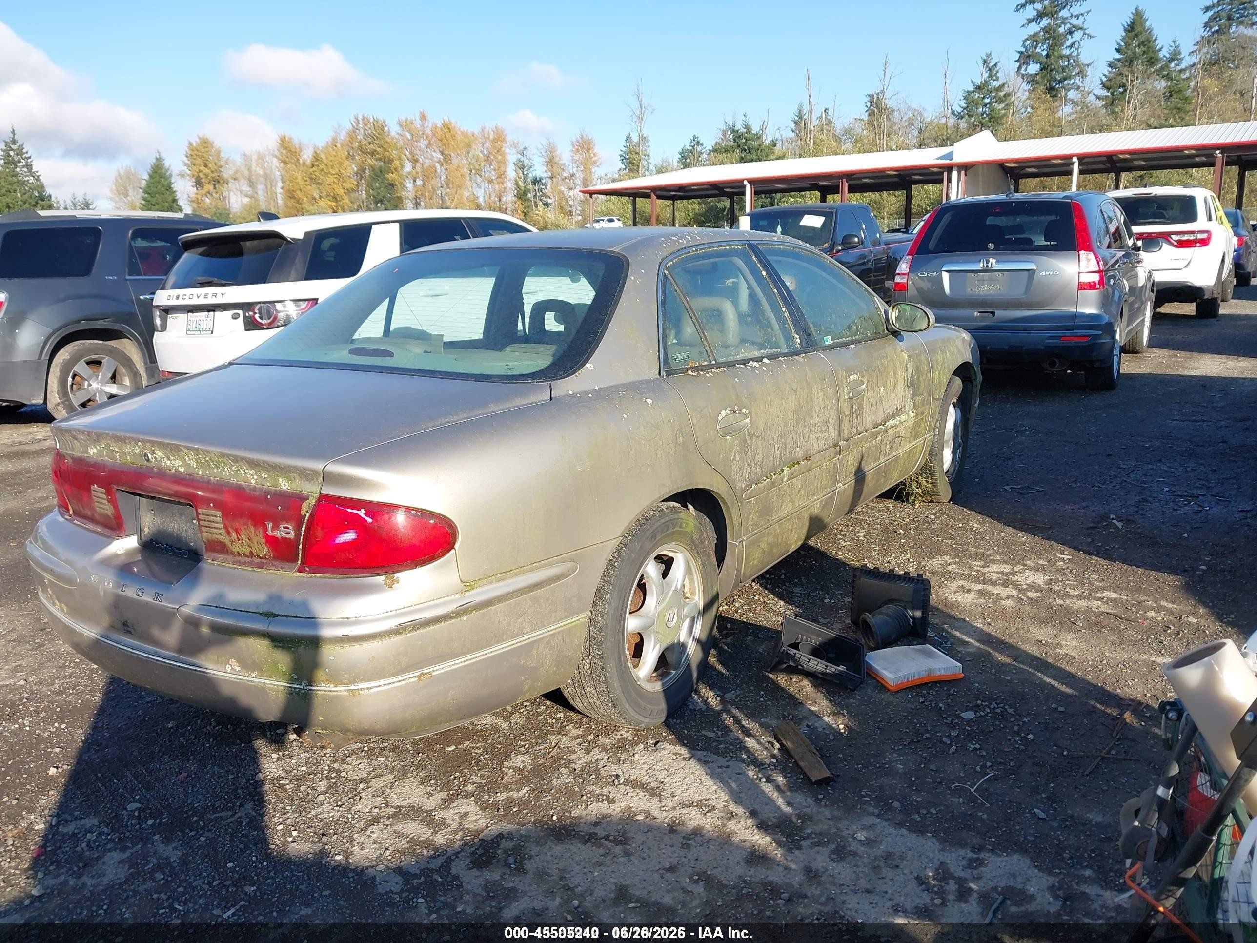 2000 Buick Regal Ls Tan vin: 2G4WB55K3Y1355302