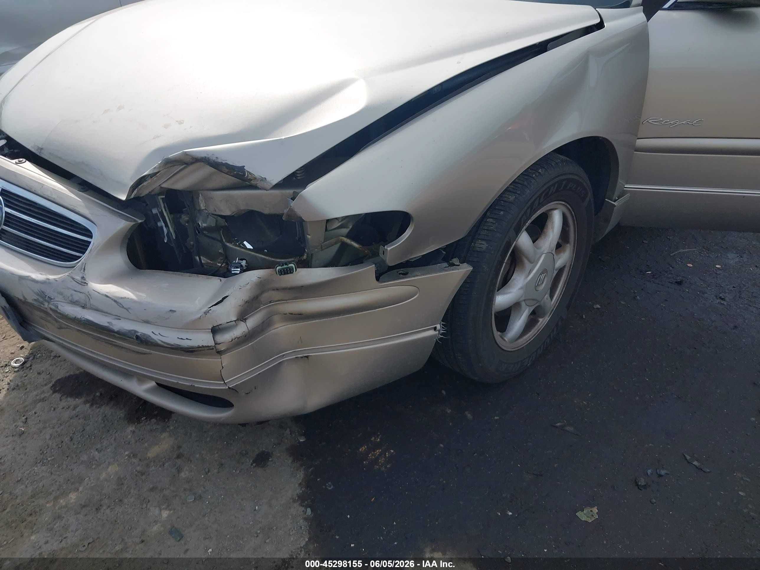 2000 Buick Regal Ls Gold vin: 2G4WB55K4Y1226582