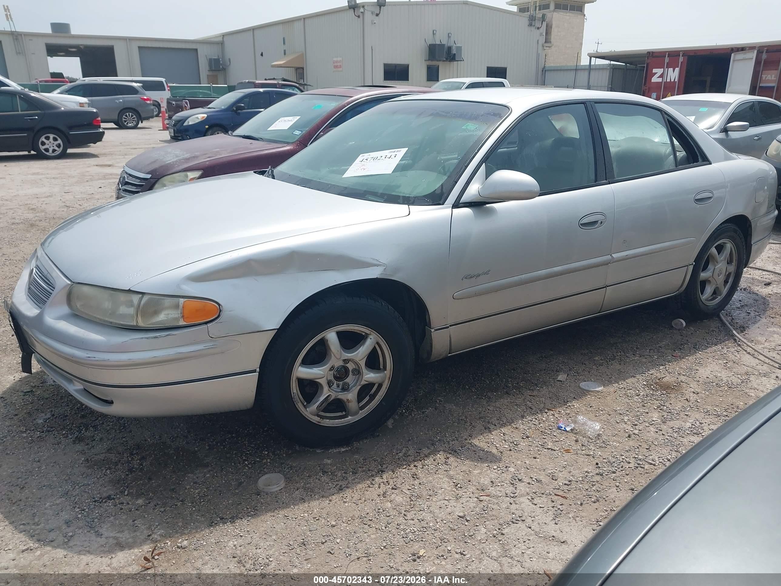 2001 Buick Regal Ls Silver vin: 2G4WB55K511328754