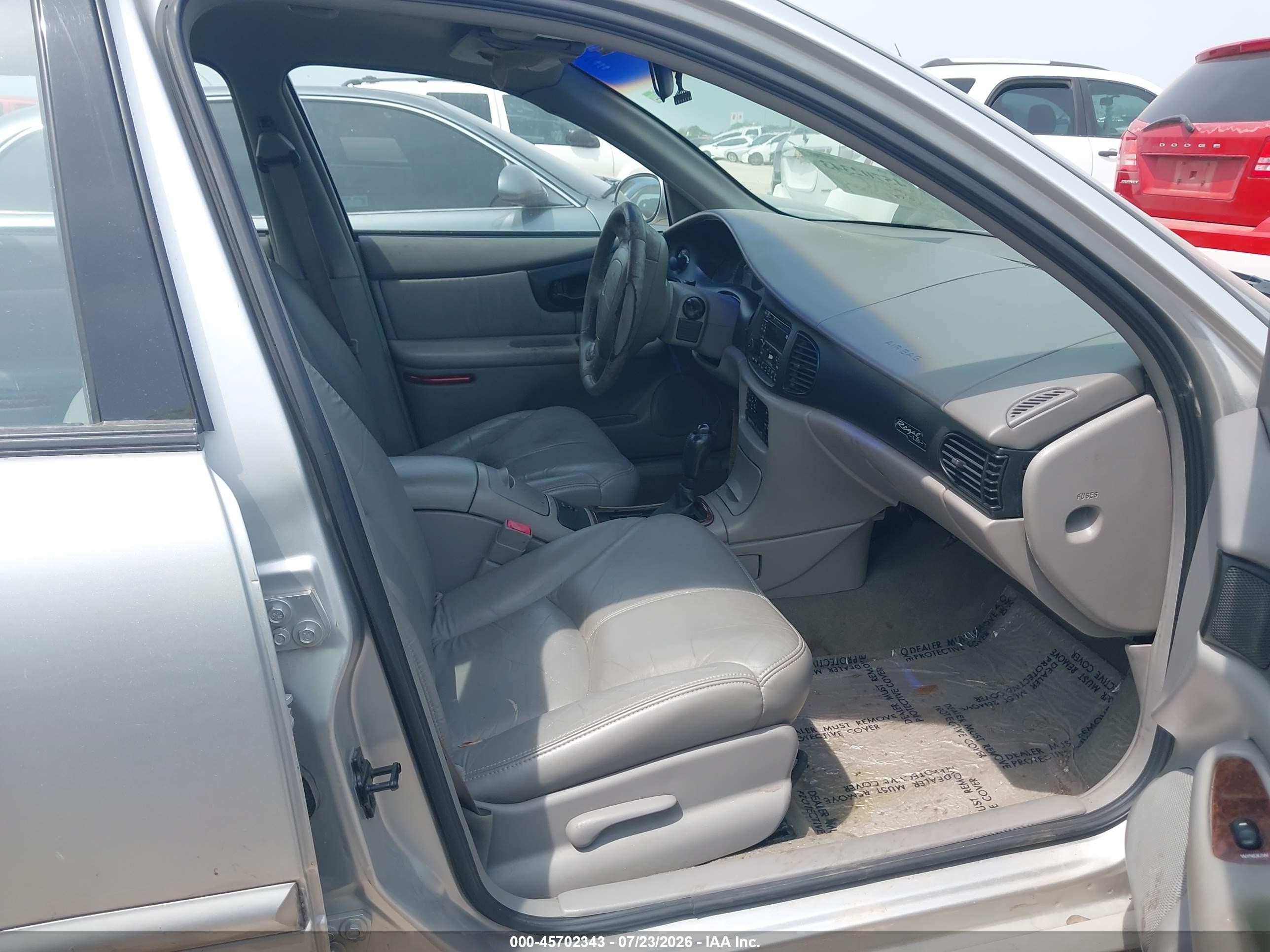2001 Buick Regal Ls Silver vin: 2G4WB55K511328754