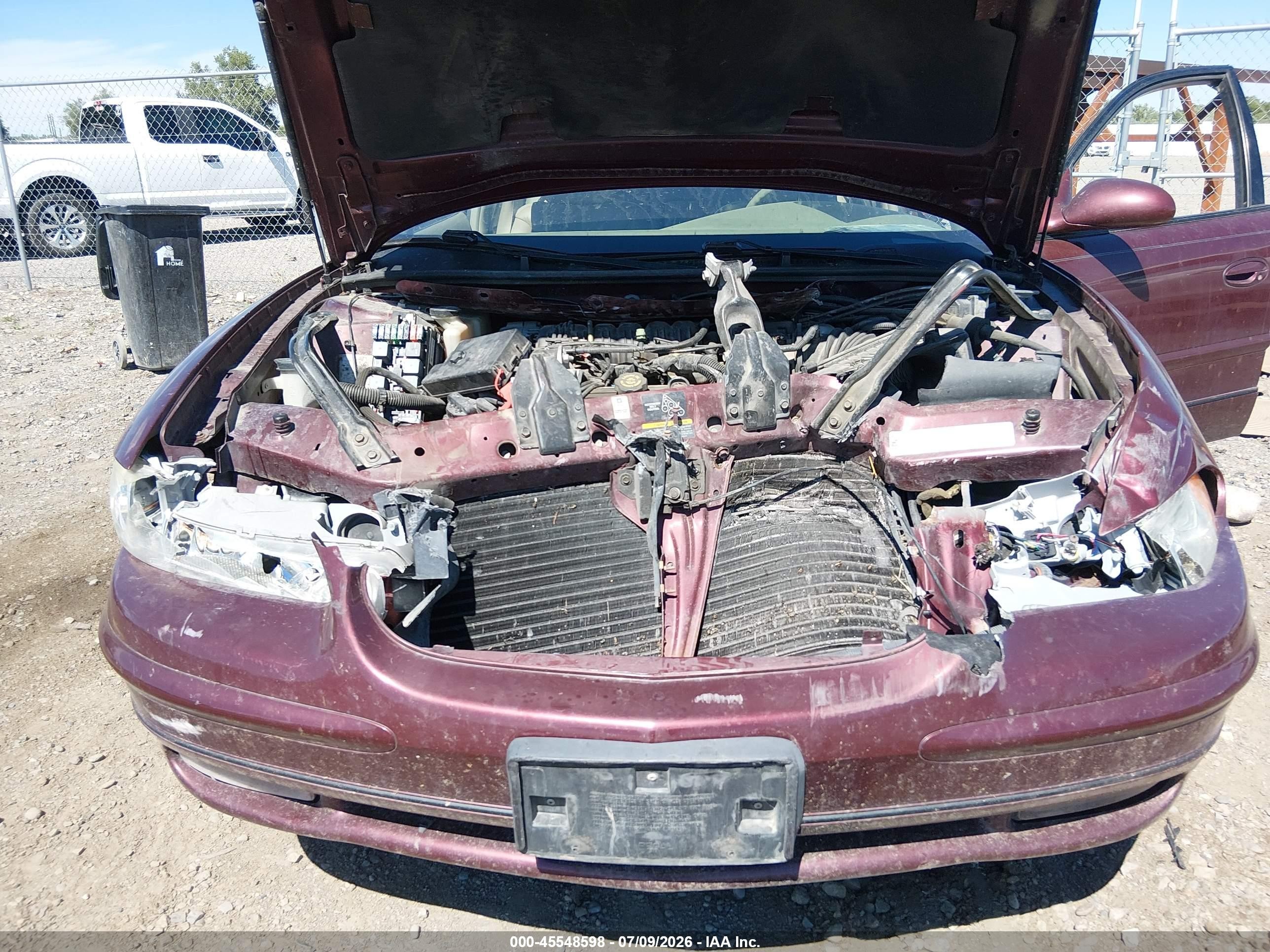 2002 Buick Regal Ls Maroon vin: 2G4WB55K521206221