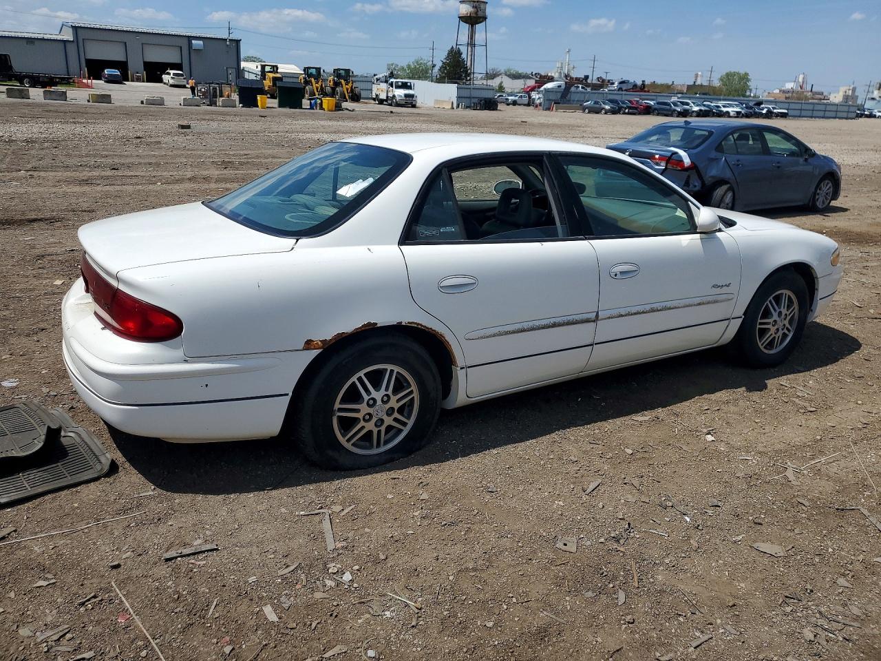 2001 Buick Regal Ls White vin: 2G4WB55K711153312