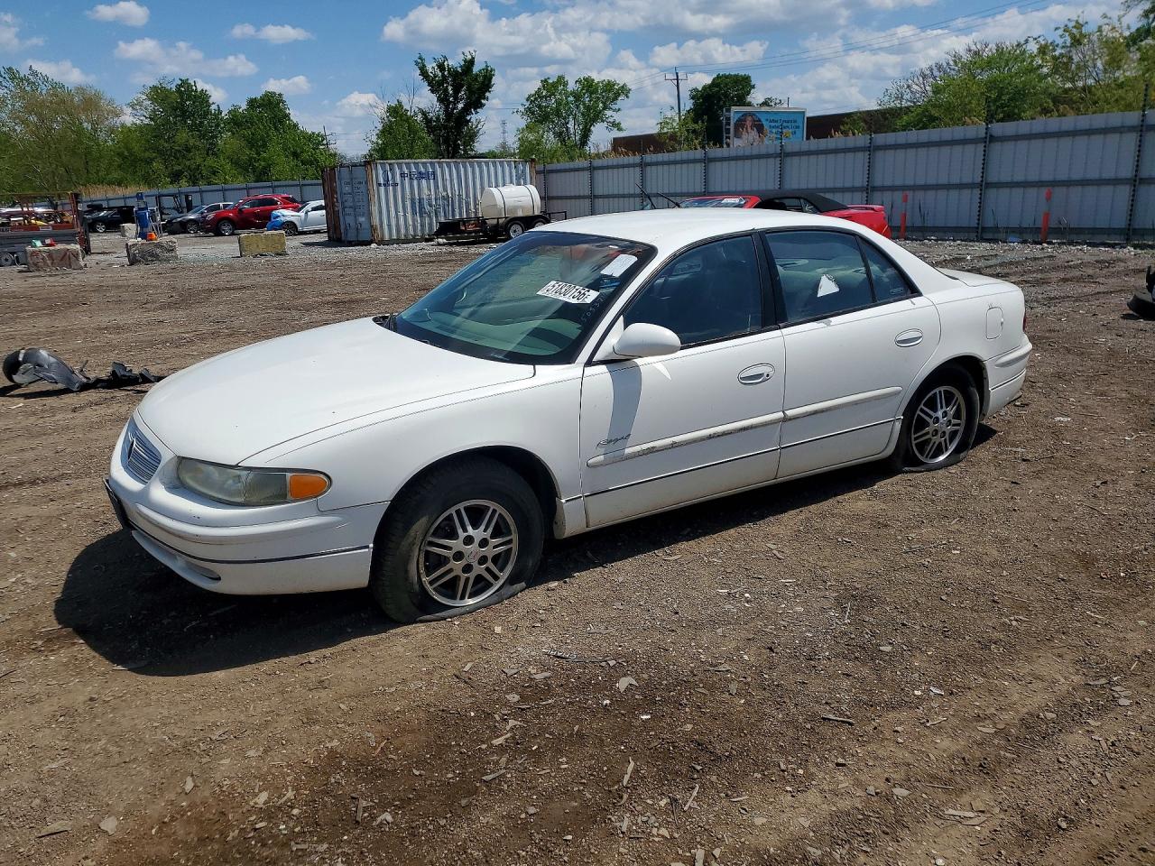 2001 Buick Regal Ls White vin: 2G4WB55K711153312