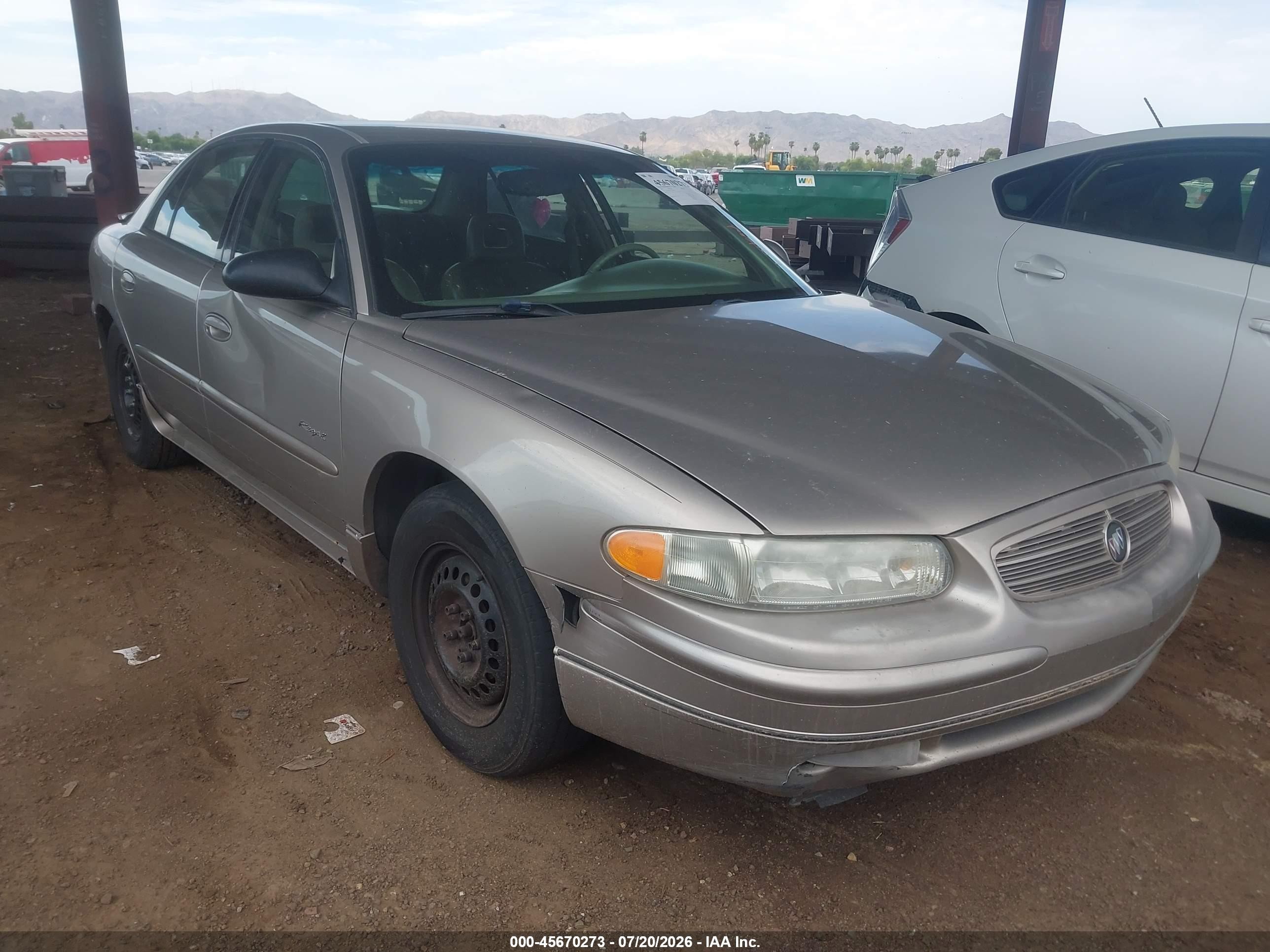 2001 Buick Regal Ls Gold vin: 2G4WB55K711250915