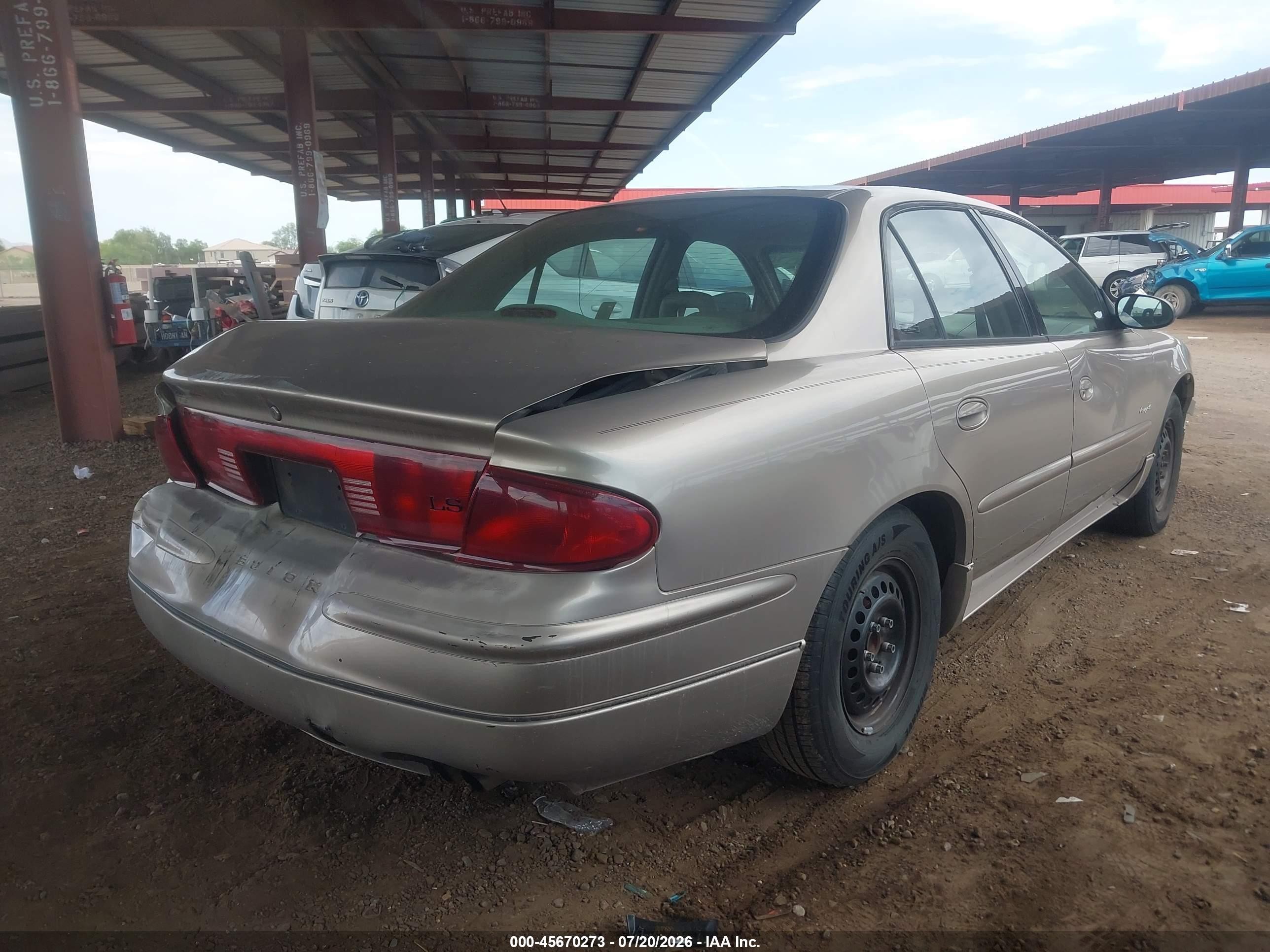 2001 Buick Regal Ls Gold vin: 2G4WB55K711250915