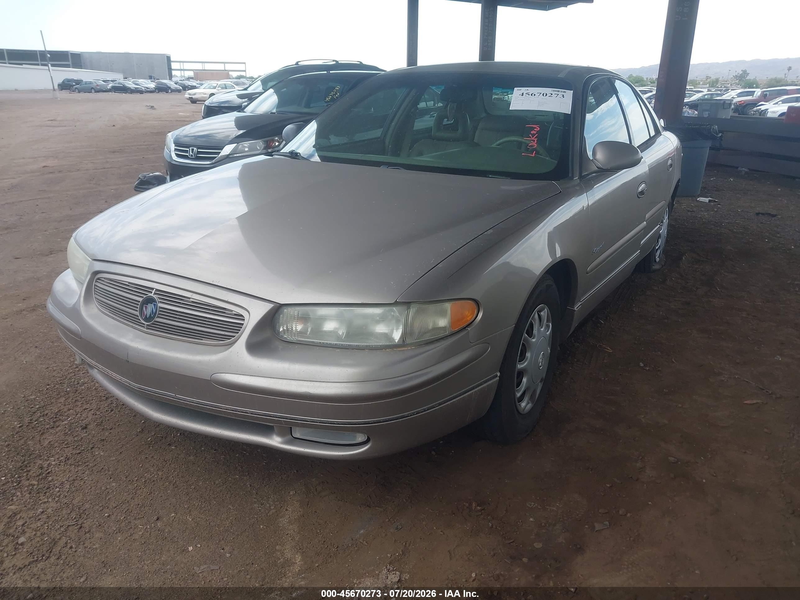 2001 Buick Regal Ls Gold vin: 2G4WB55K711250915