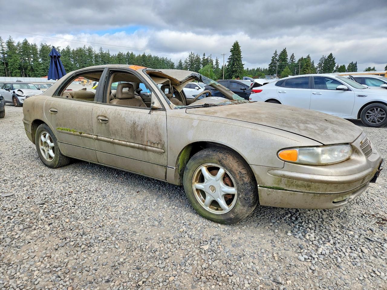2001 Buick Regal Ls Tan vin: 2G4WB55K711269593