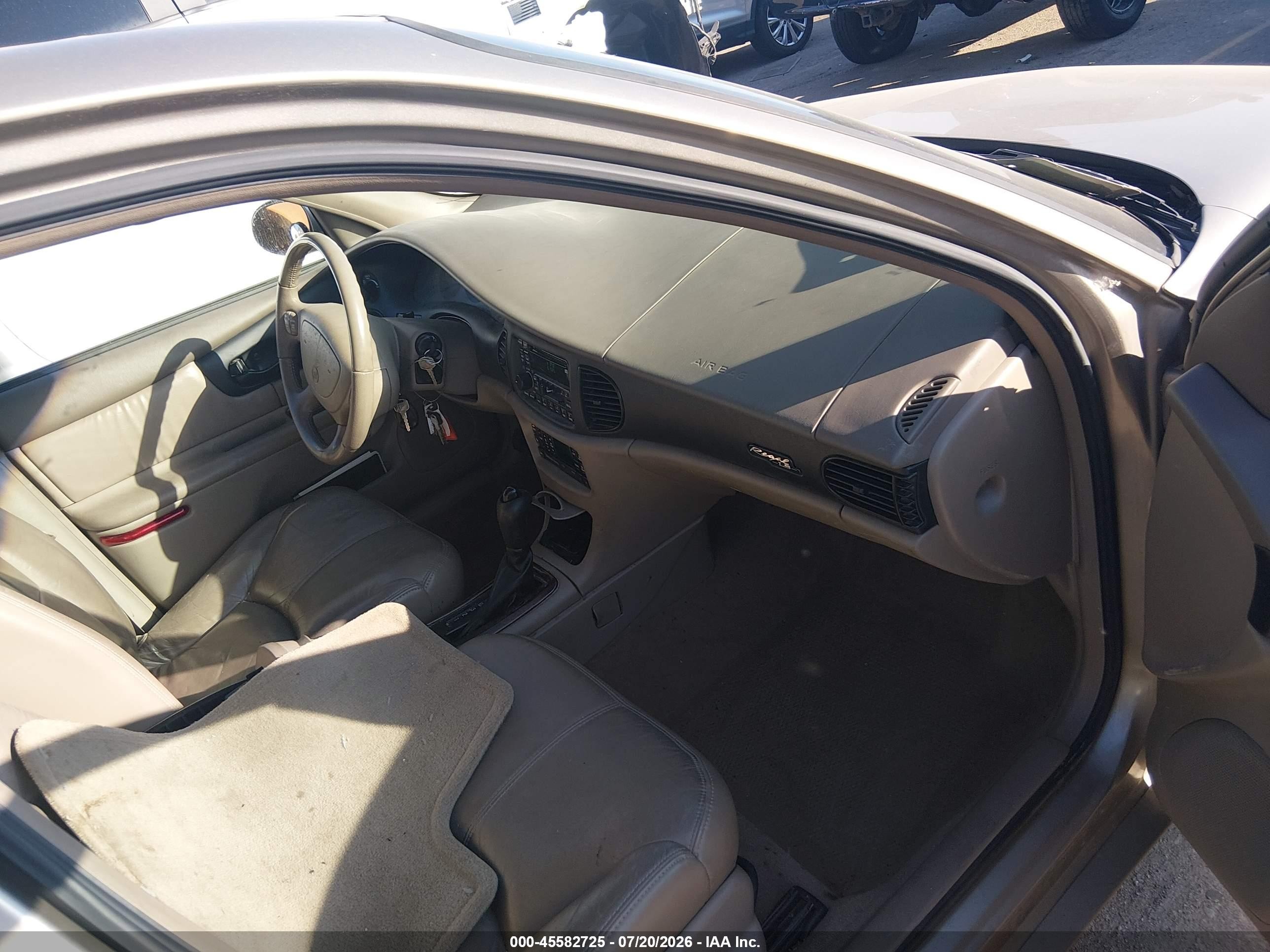 2001 Buick Regal Ls Tan vin: 2G4WB55K711306285