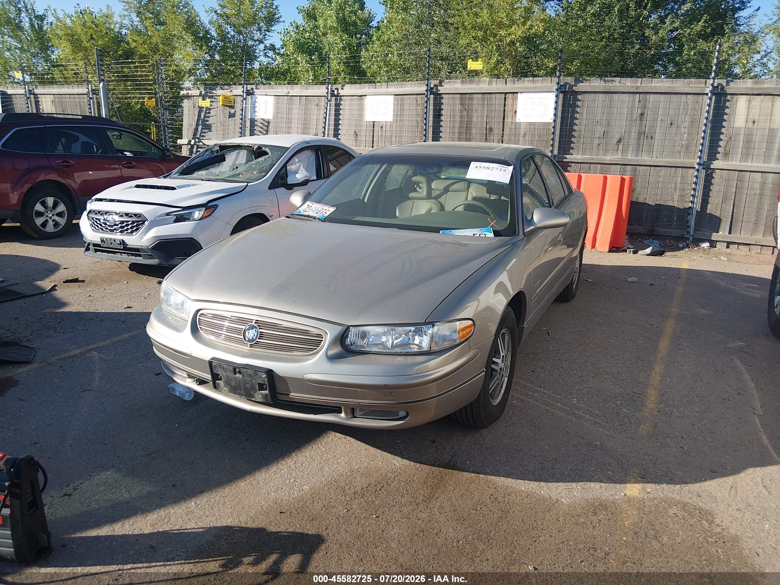 2001 Buick Regal Ls Tan vin: 2G4WB55K711306285