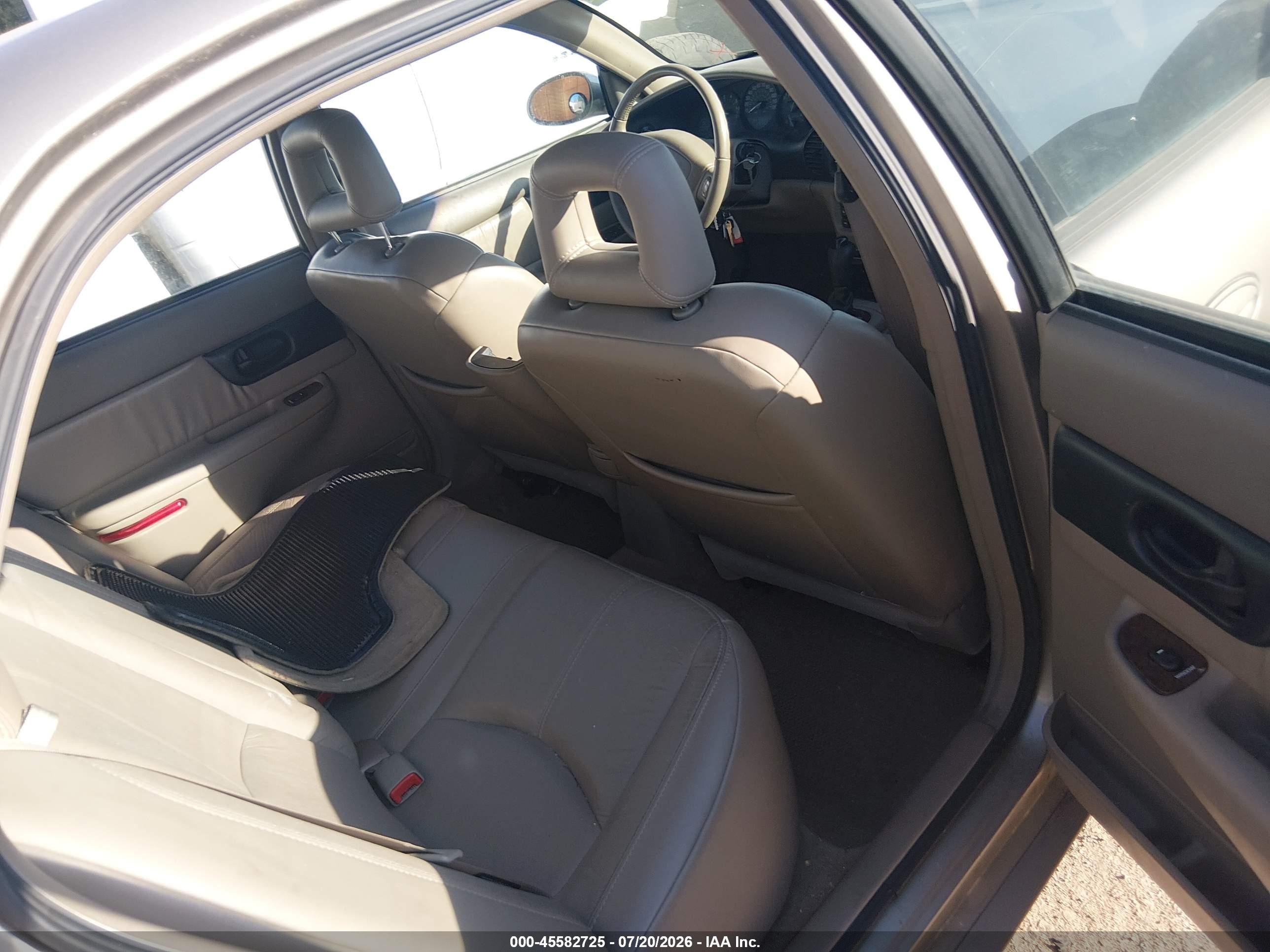 2001 Buick Regal Ls Tan vin: 2G4WB55K711306285