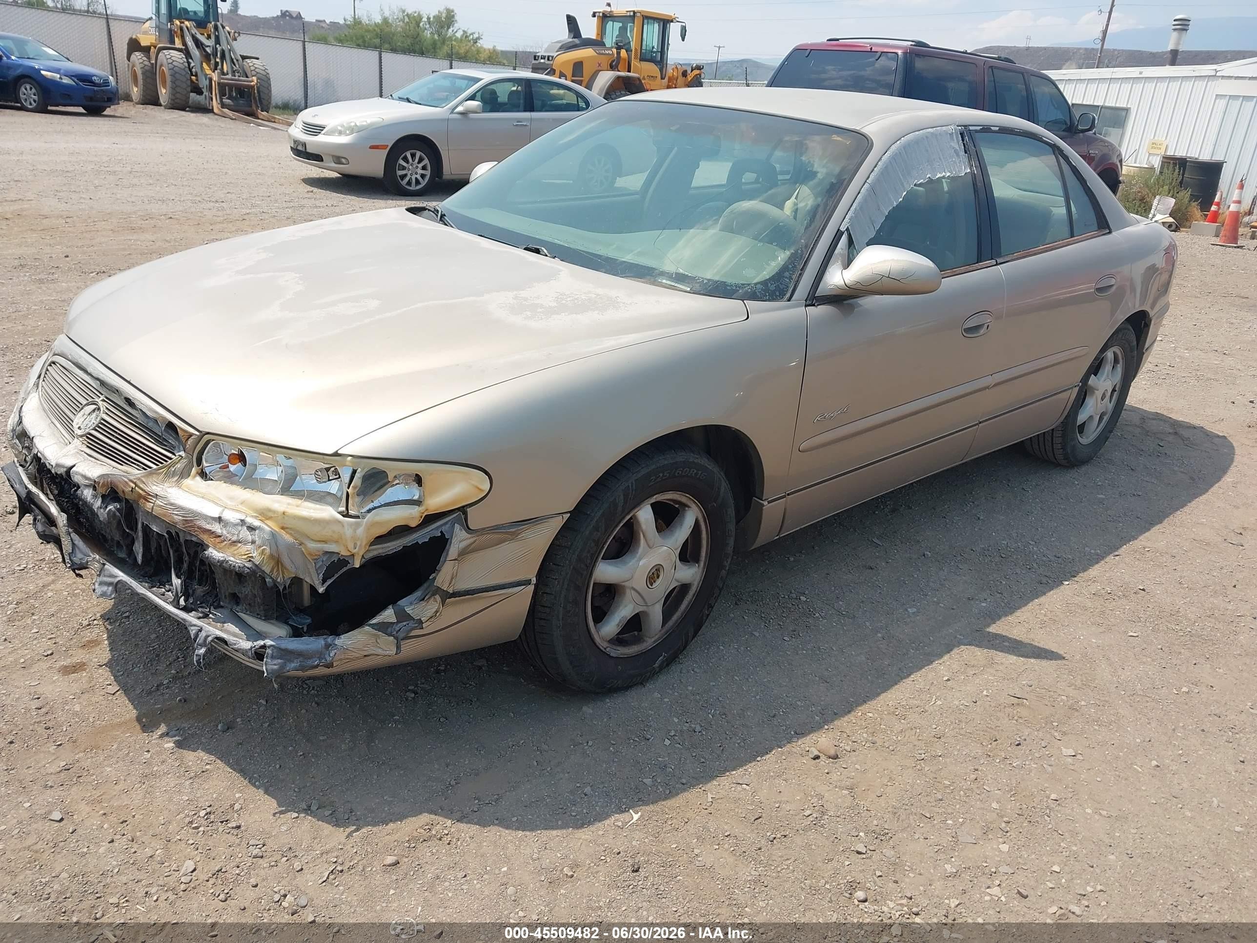 2001 Buick Regal Ls Champagne vin: 2G4WB55K711315665