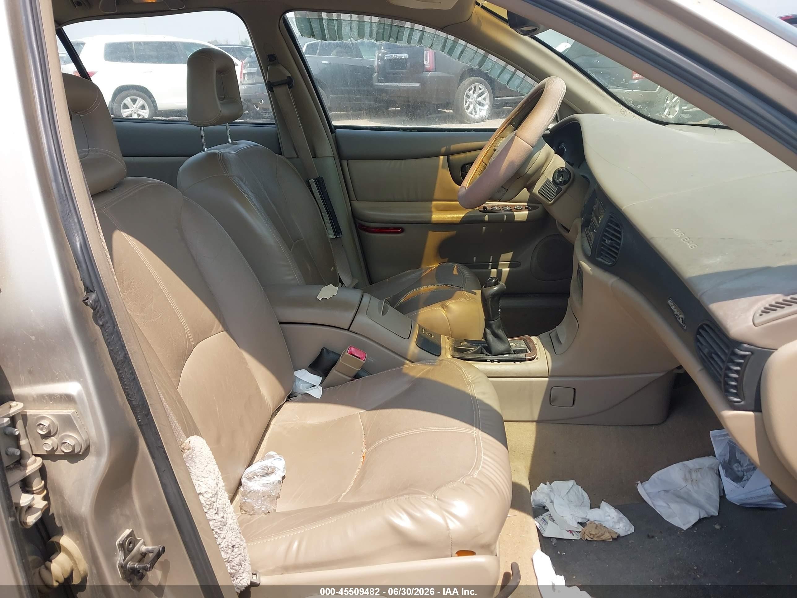 2001 Buick Regal Ls Champagne vin: 2G4WB55K711315665