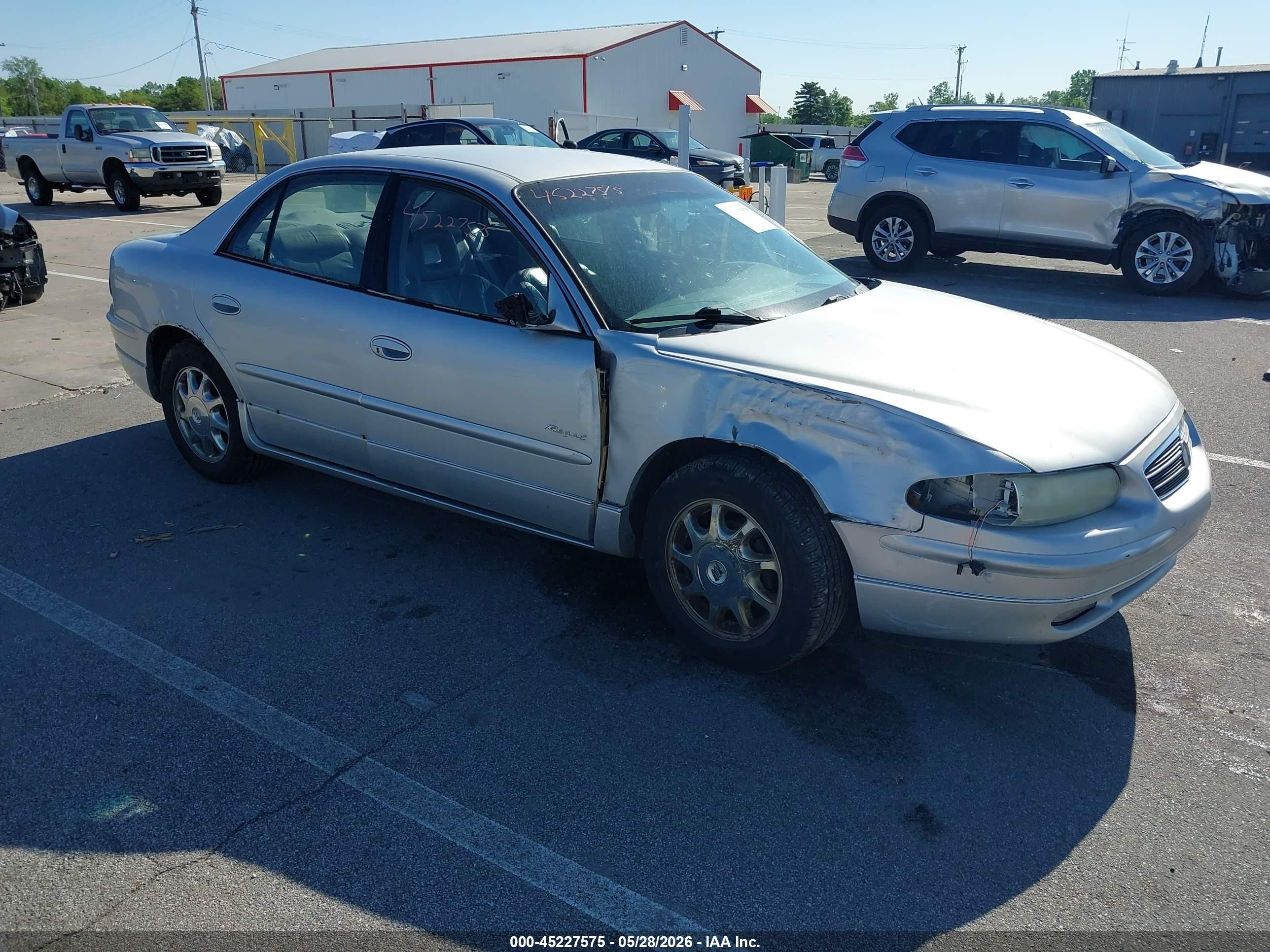 2000 Buick Regal Ls Silver vin: 2G4WB55K7Y1203815