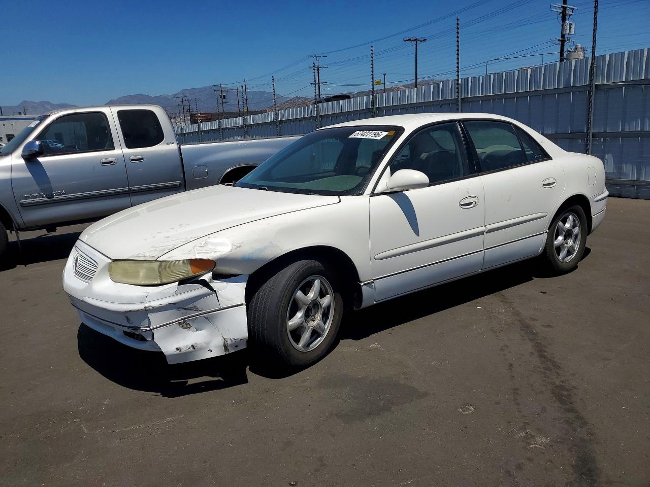 2002 Buick Regal Ls Белый vin: 2G4WB55K821227306