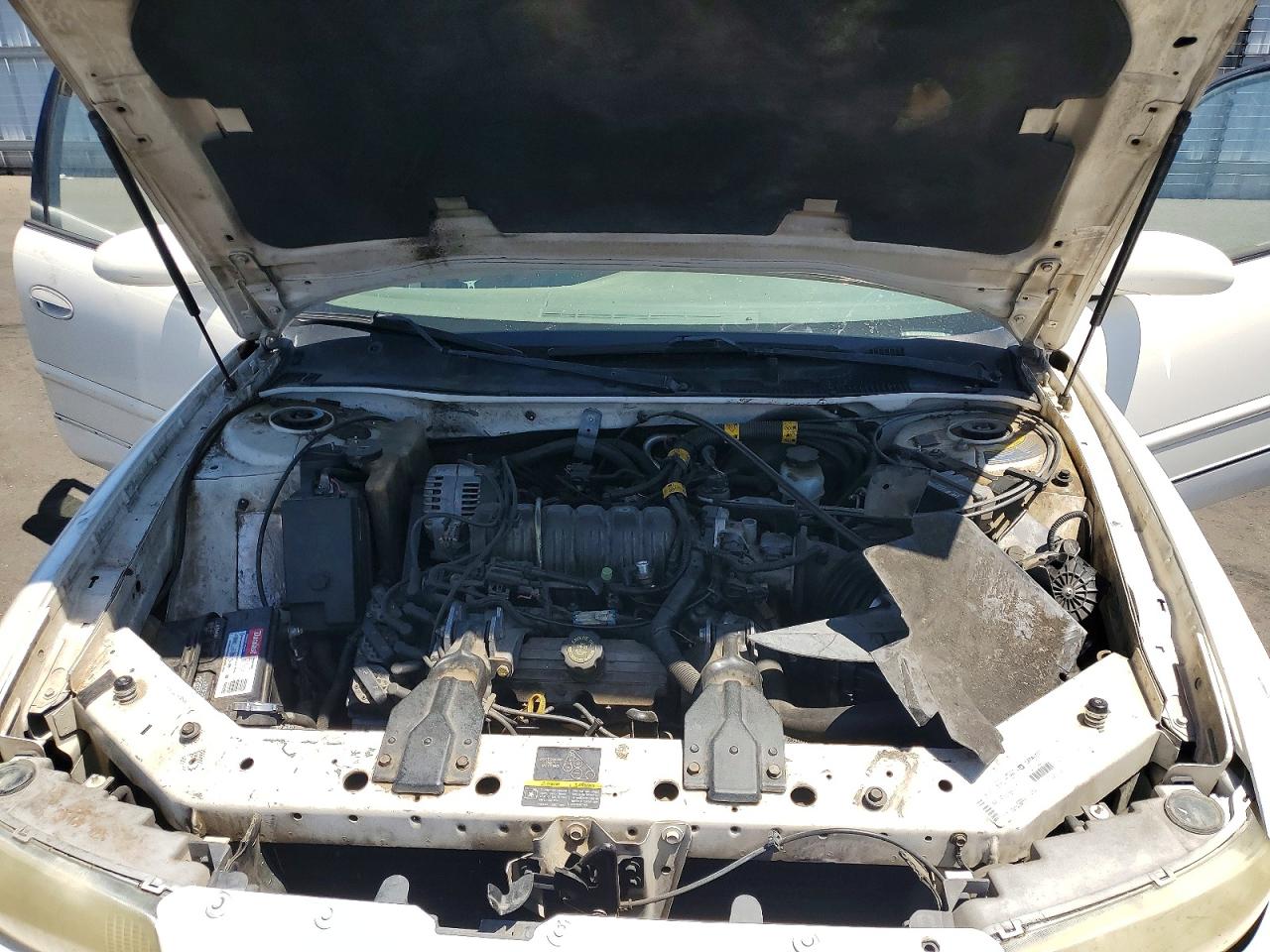 2002 Buick Regal Ls Белый vin: 2G4WB55K821227306