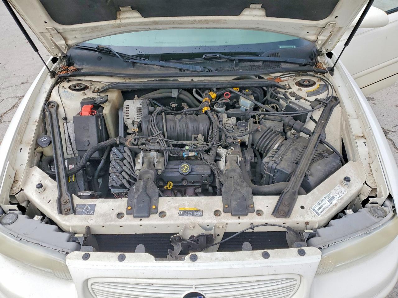 2002 Buick Regal Ls White vin: 2G4WB55KX21141124