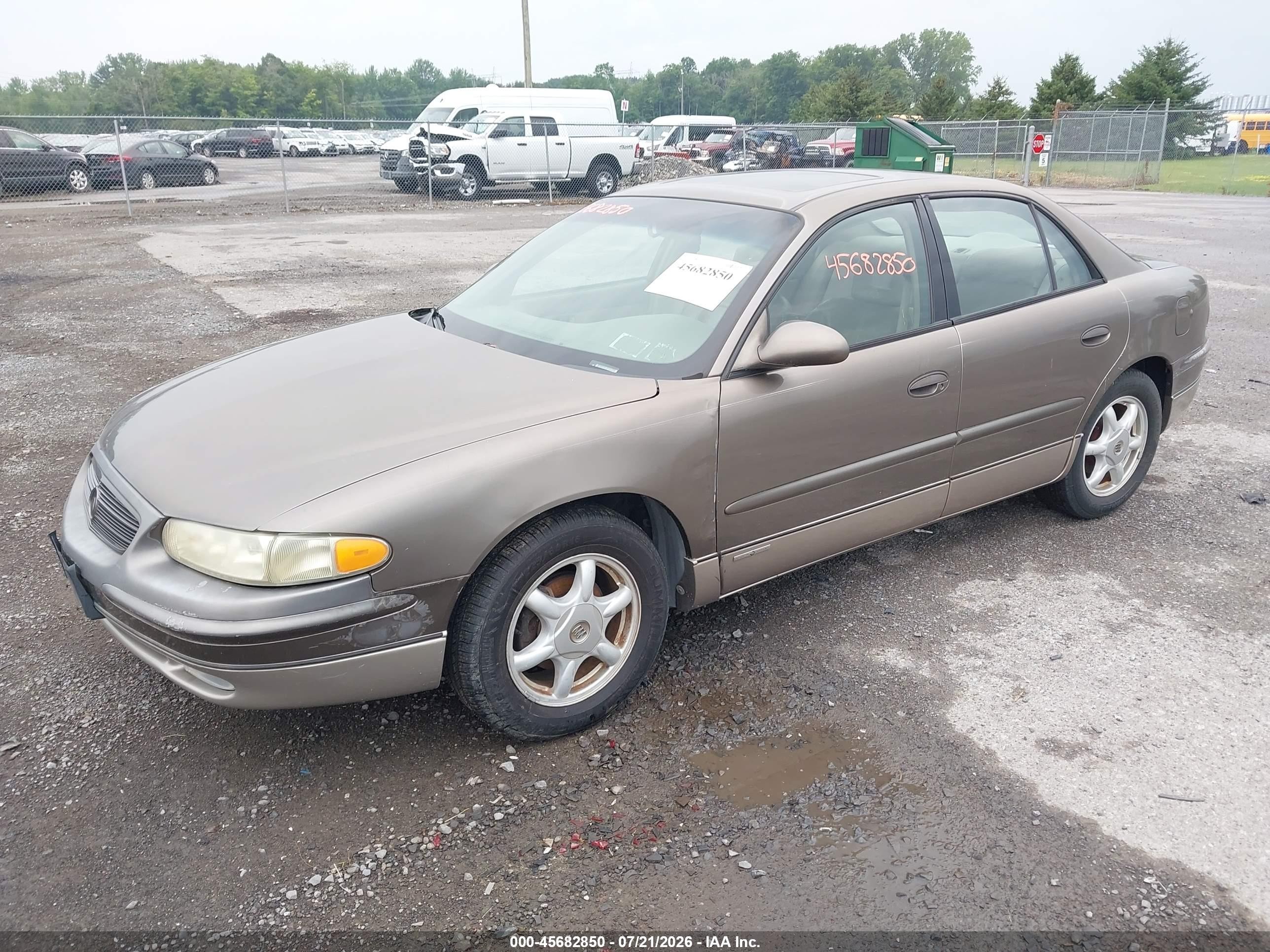 2002 Buick Regal Ls Brown vin: 2G4WB55KX21292416