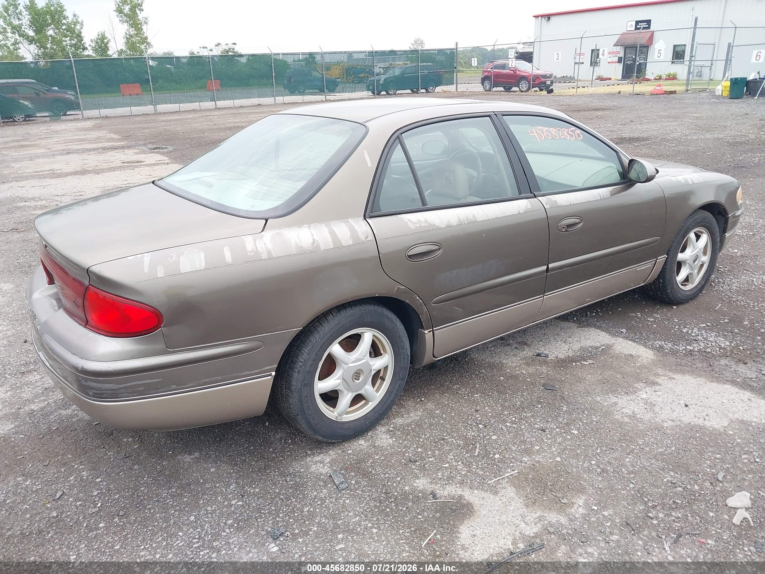 2002 Buick Regal Ls Brown vin: 2G4WB55KX21292416