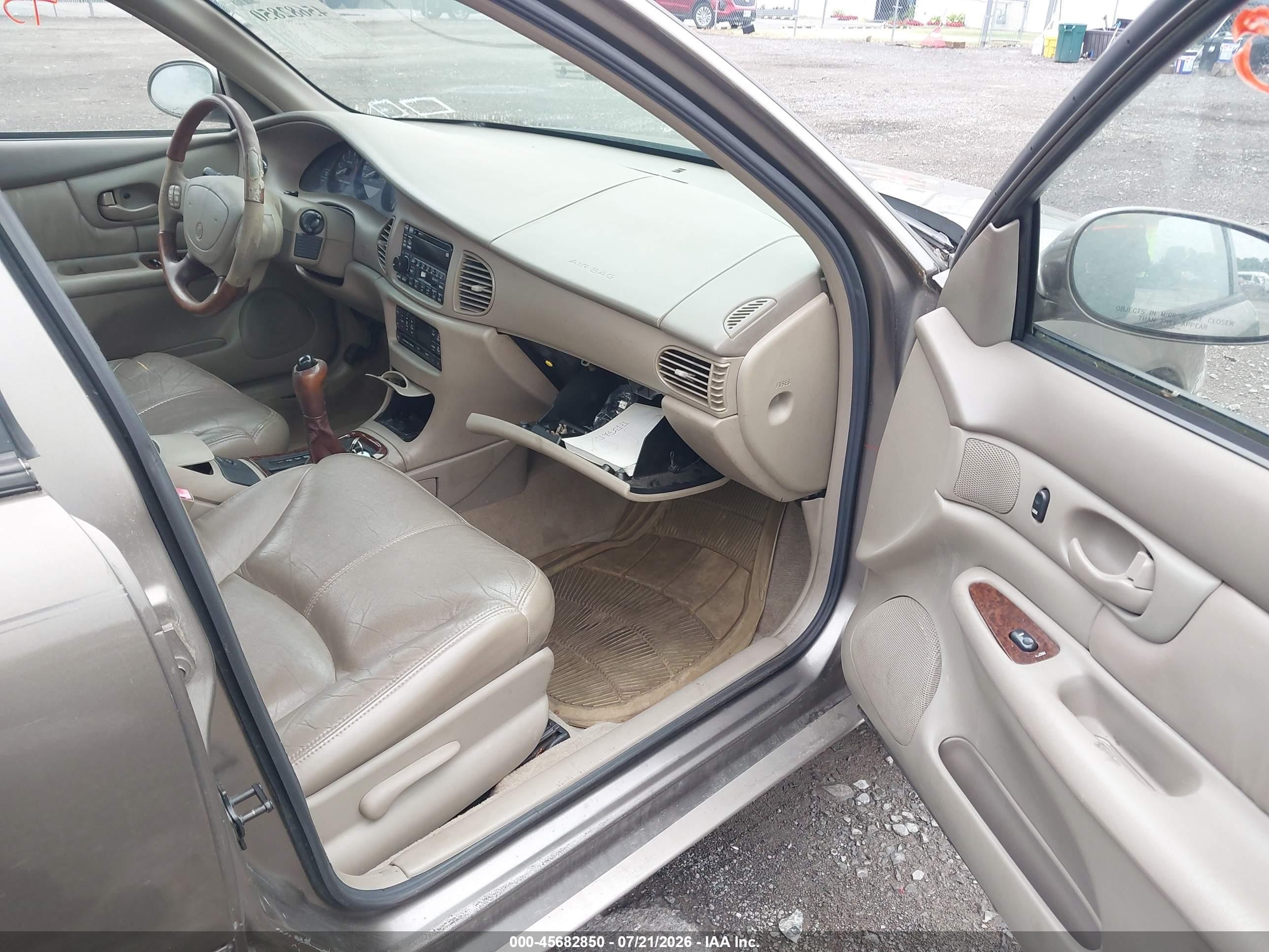 2002 Buick Regal Ls Brown vin: 2G4WB55KX21292416