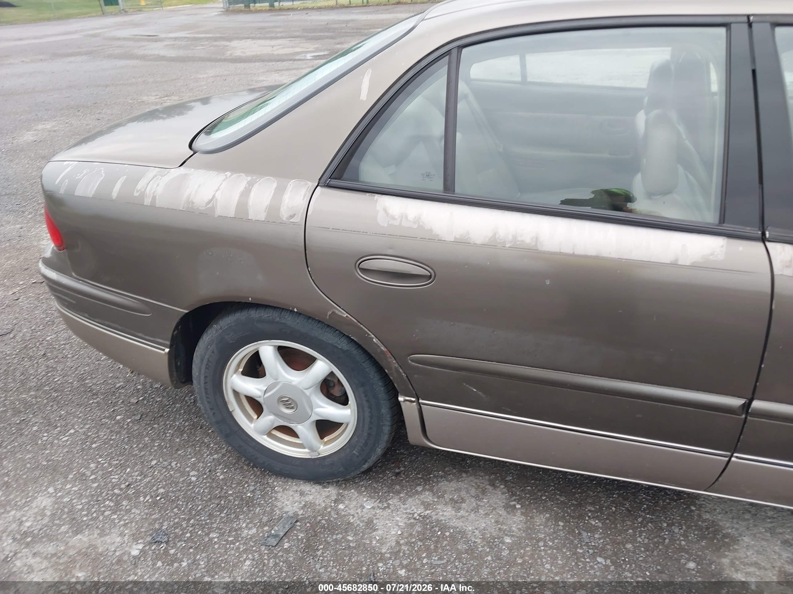 2002 Buick Regal Ls Brown vin: 2G4WB55KX21292416