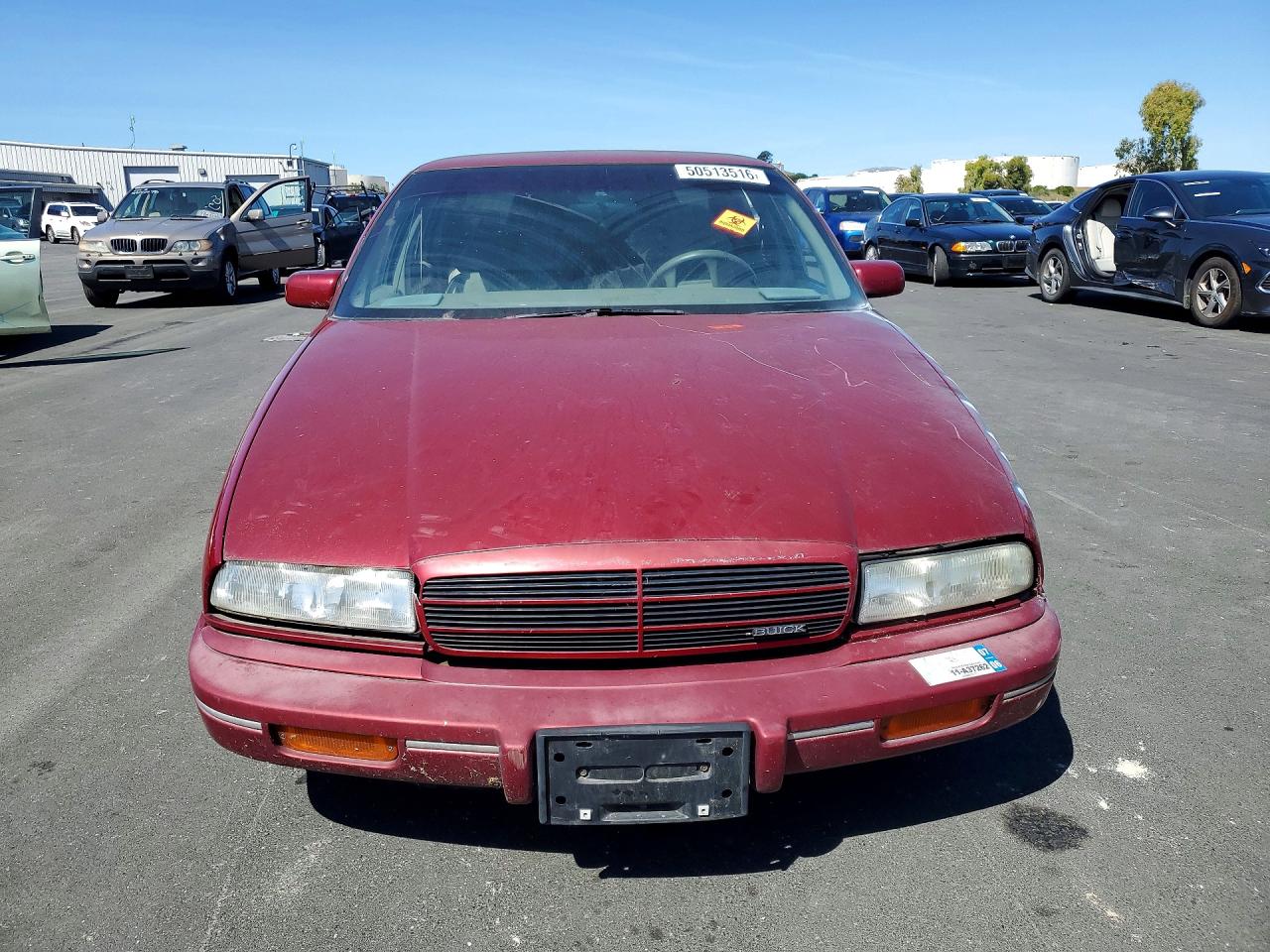 1994 Buick Regal Custom Burgundy vin: 2G4WB55L9R1491136