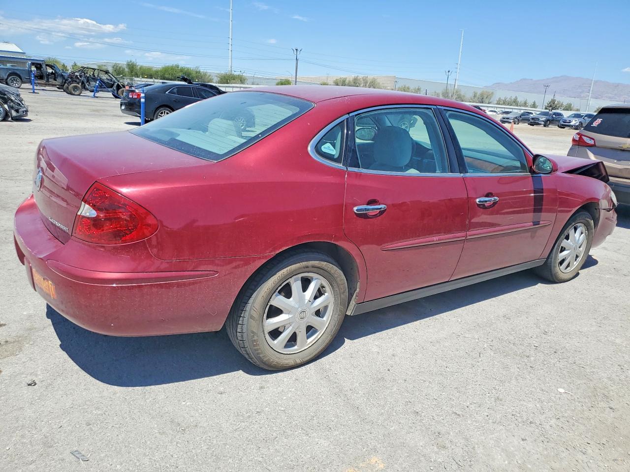 2005 Buick Lacrosse Cx Бордовый vin: 2G4WC532051239096