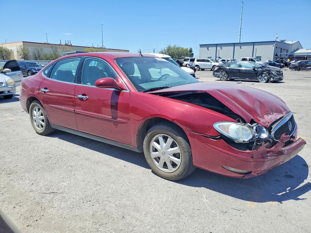 2005 Buick Lacrosse Cx Бордовый vin: 2G4WC532051239096