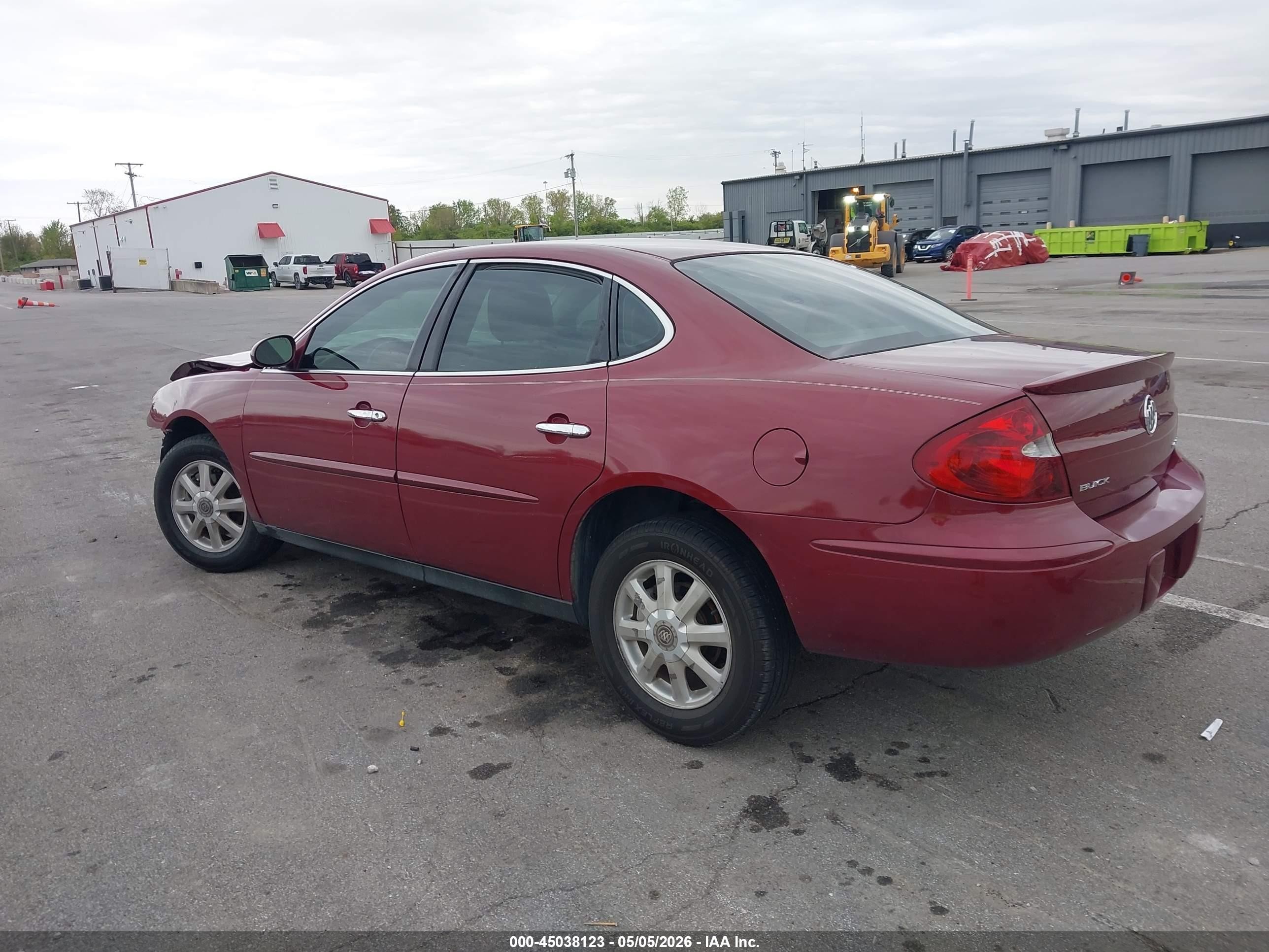 2005 Buick Lacrosse Cx Red vin: 2G4WC532151245487