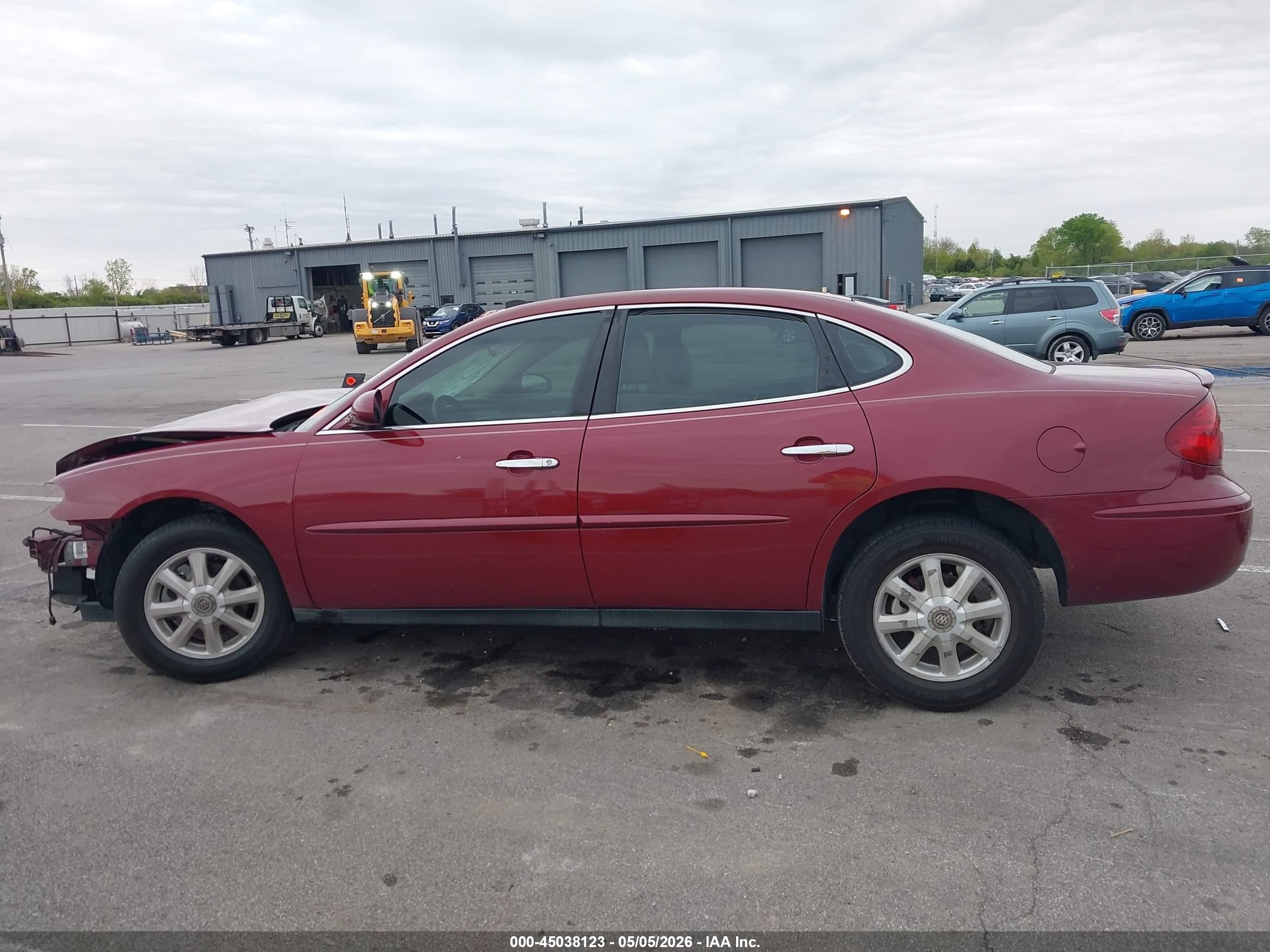 2005 Buick Lacrosse Cx Red vin: 2G4WC532151245487