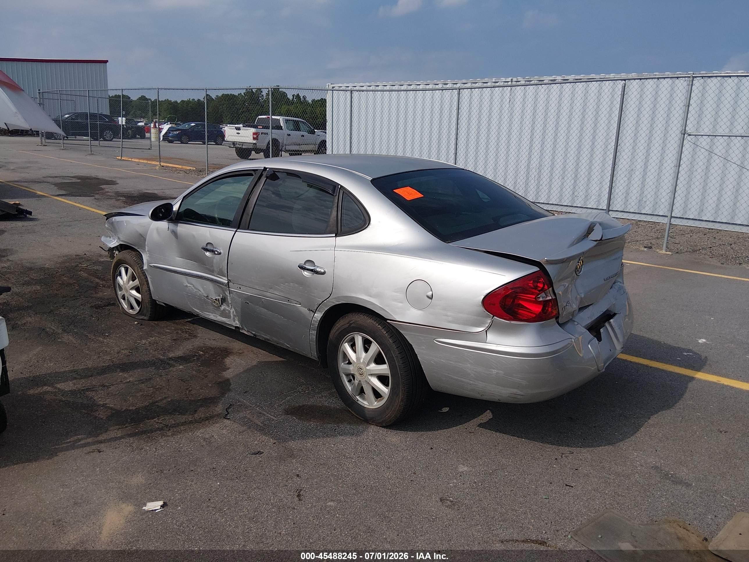 2005 Buick Lacrosse Cx Silver vin: 2G4WC532251235986