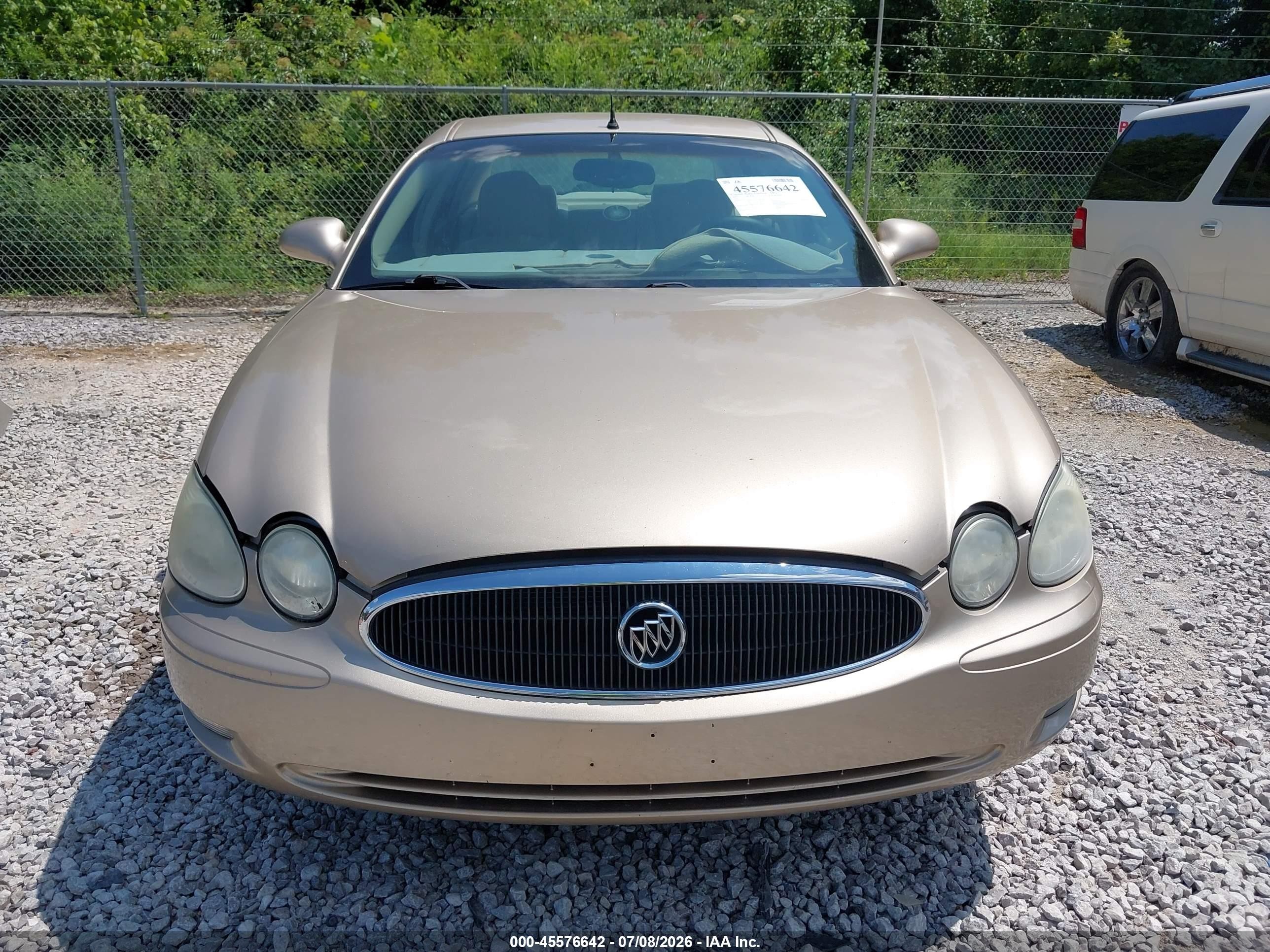 2005 Buick Lacrosse Cx Brown vin: 2G4WC532251267286