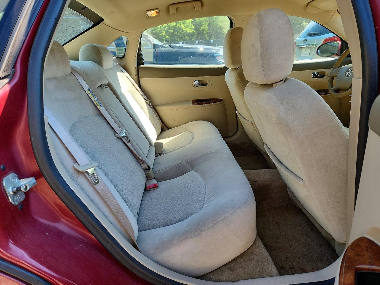 2005 Buick Lacrosse Cx Burgundy vin: 2G4WC532351203712