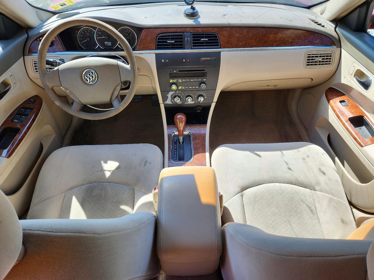 2005 Buick Lacrosse Cx Burgundy vin: 2G4WC532351203712