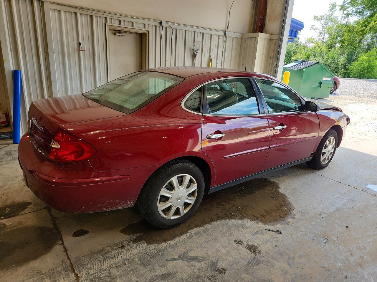 2005 Buick Lacrosse Cx Burgundy vin: 2G4WC532351216413