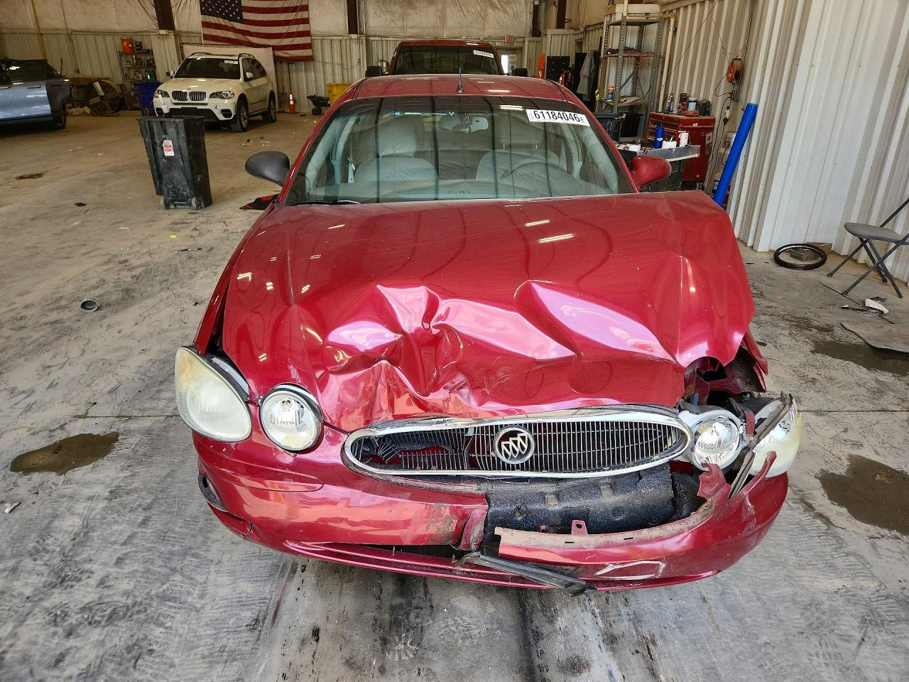 2005 Buick Lacrosse Cx Burgundy vin: 2G4WC532351216413