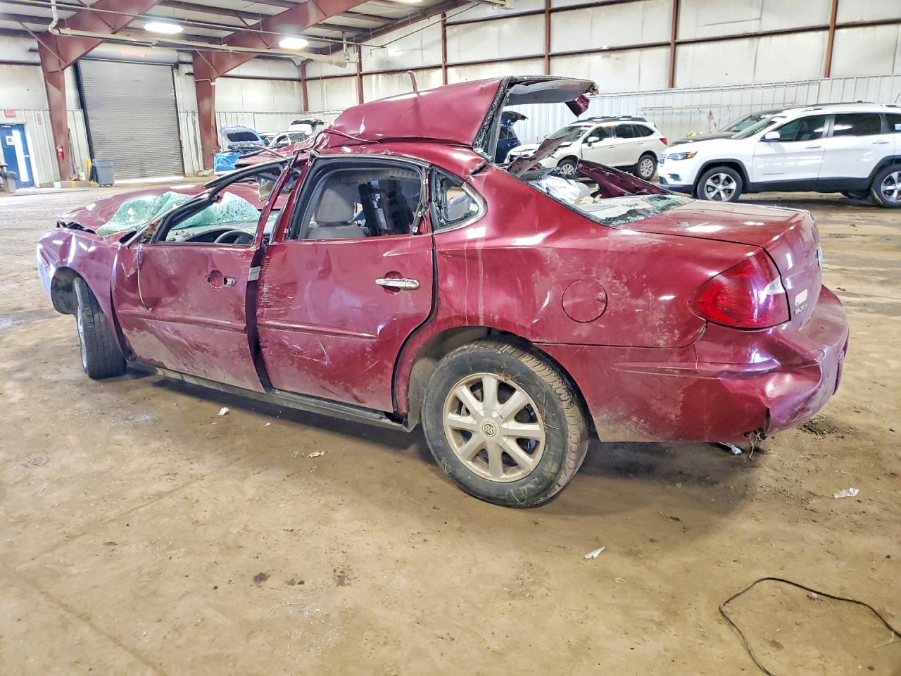 2005 Buick Lacrosse Cx Maroon vin: 2G4WC532351295470