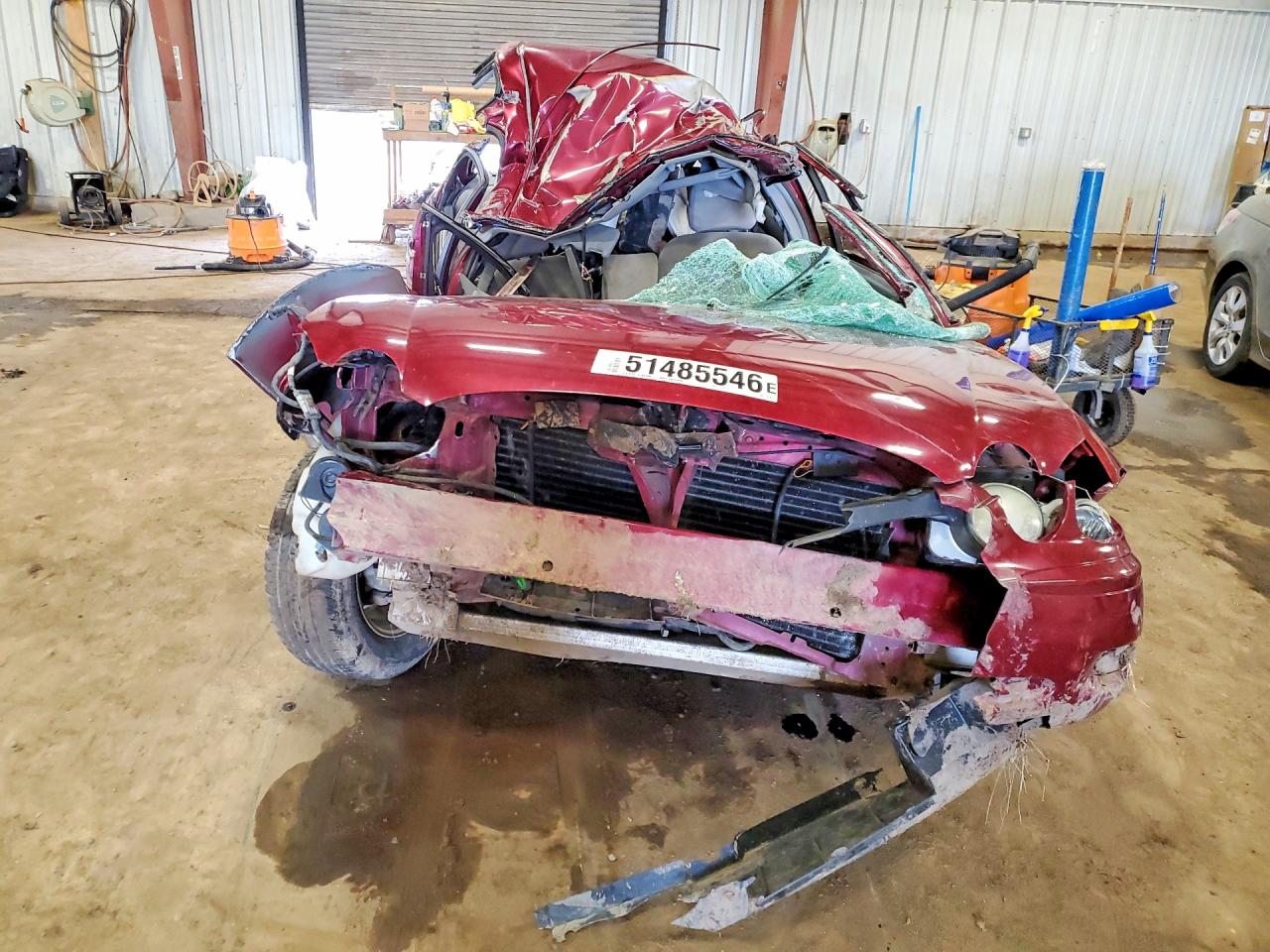 2005 Buick Lacrosse Cx Maroon vin: 2G4WC532351295470