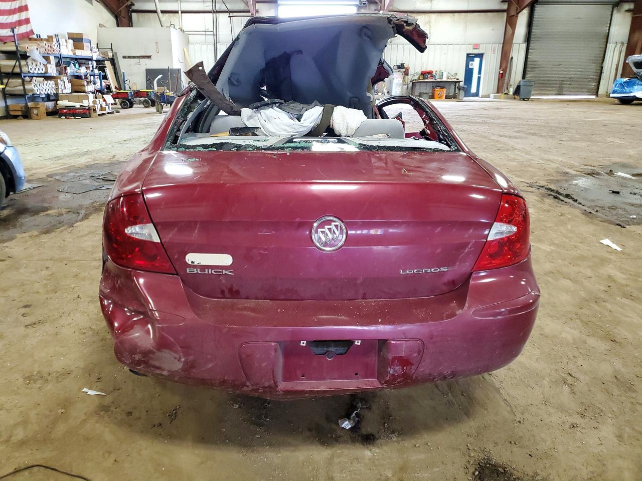 2005 Buick Lacrosse Cx Maroon vin: 2G4WC532351295470