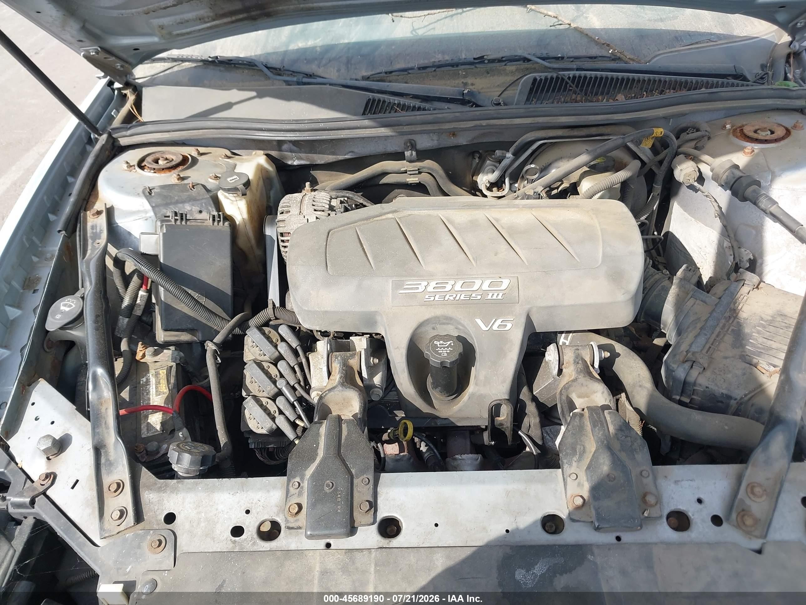 2005 Buick Lacrosse Cx Silver vin: 2G4WC532551252233