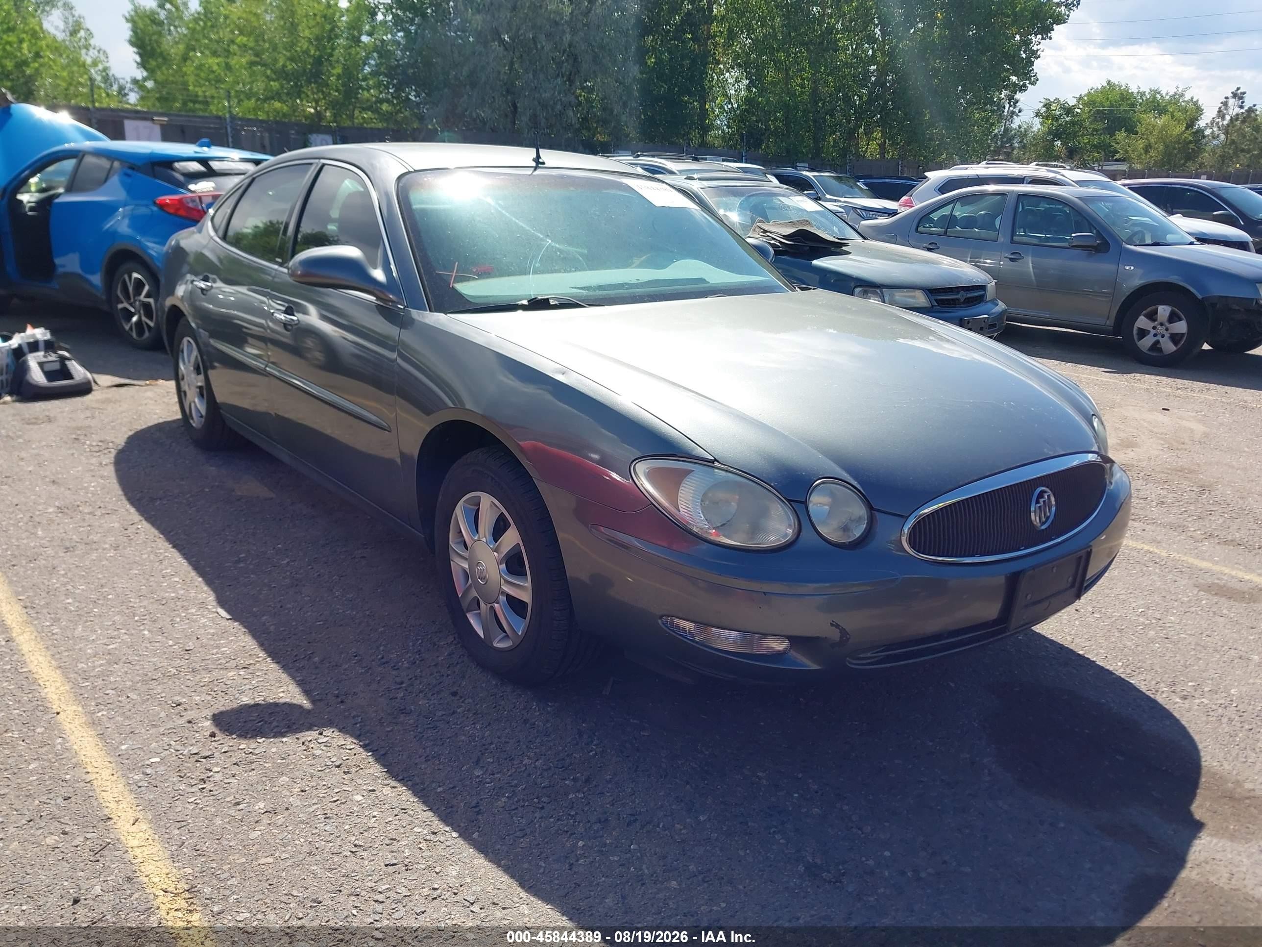 2005 Buick Lacrosse Cx Green vin: 2G4WC532851281094