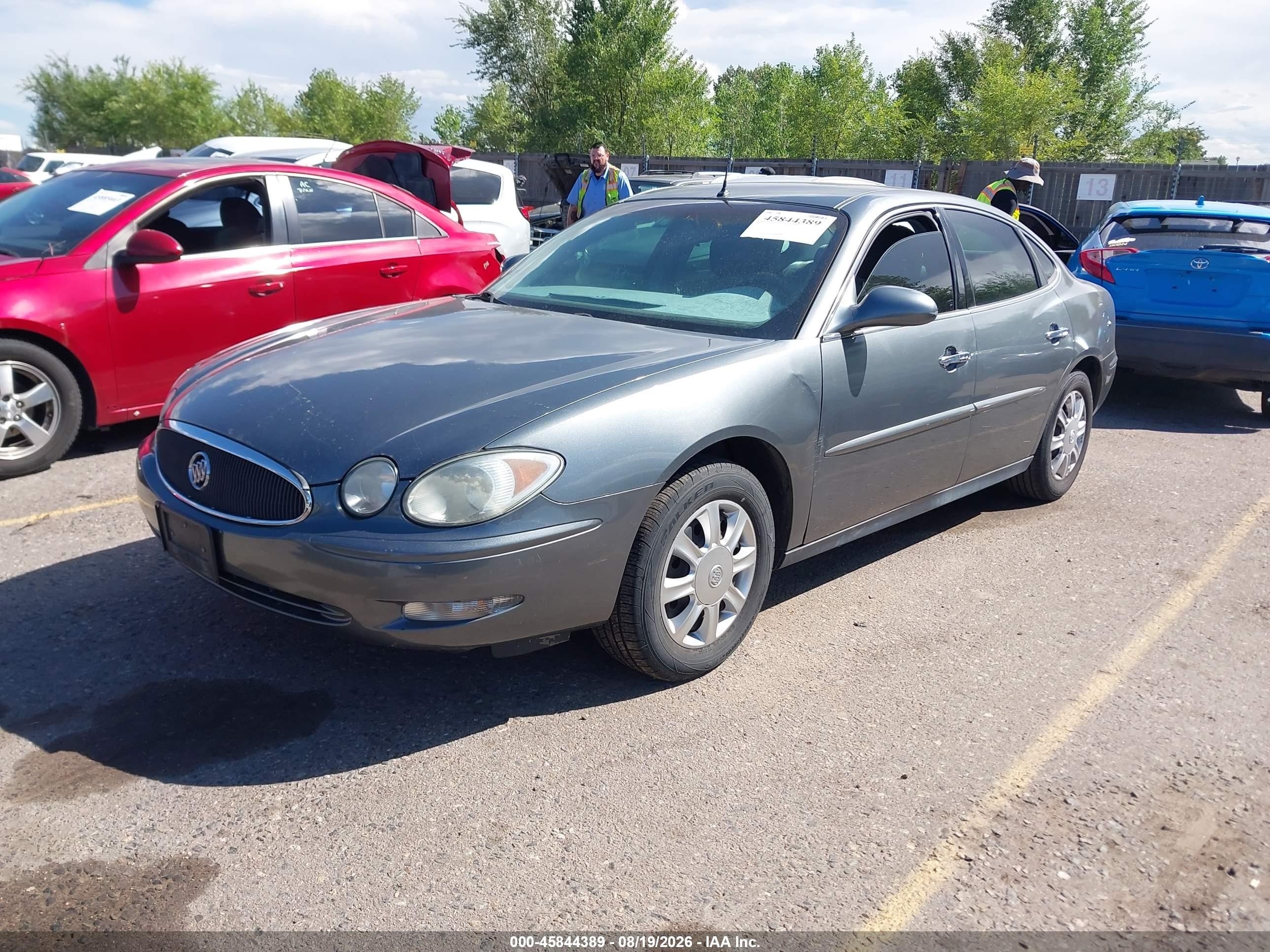 2005 Buick Lacrosse Cx Green vin: 2G4WC532851281094