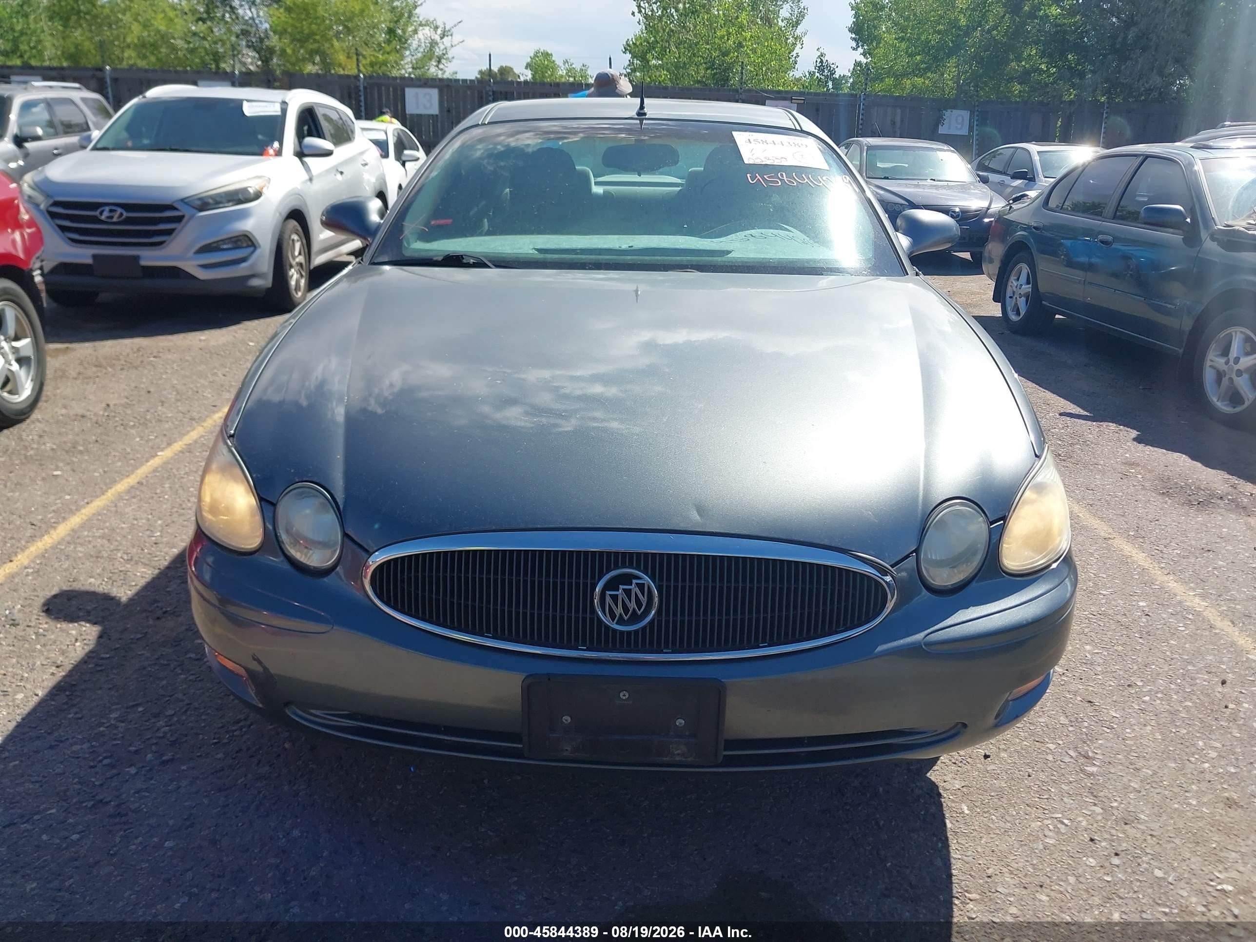 2005 Buick Lacrosse Cx Green vin: 2G4WC532851281094